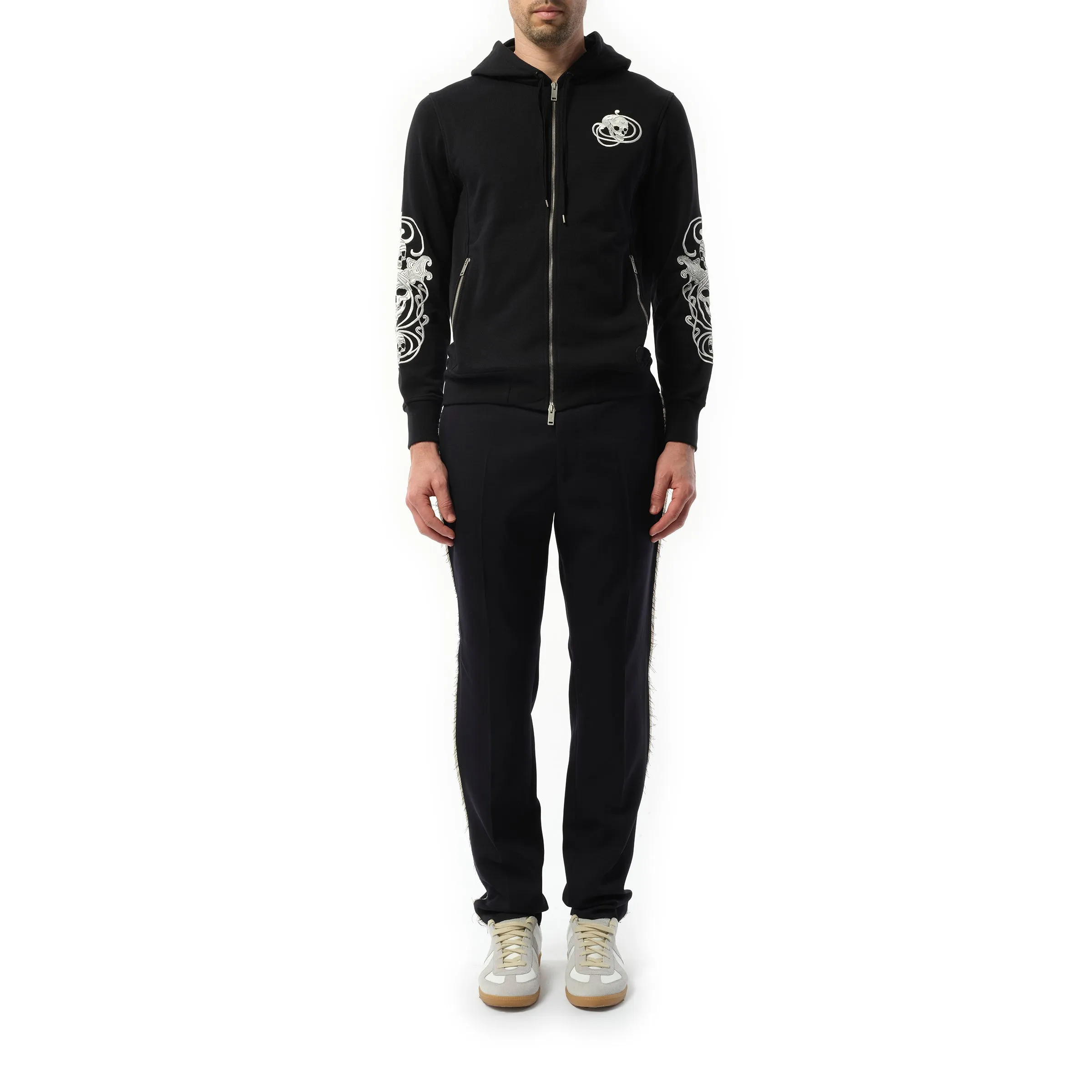 Emb Hoodie in Black sold by MARAIS product image thumbnail 4