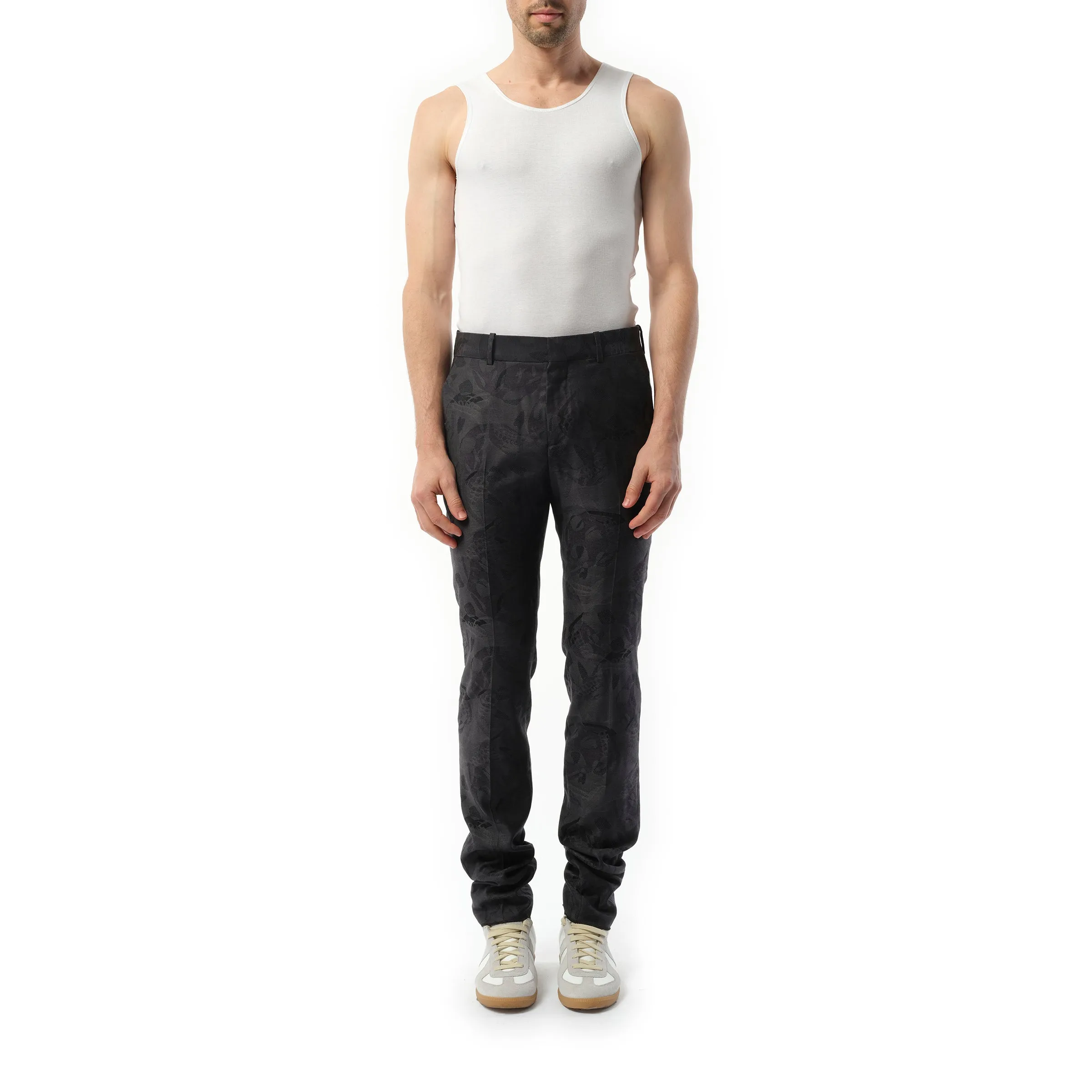 Skull Camo Pants in Dark Grey sold by MARAIS product image thumbnail 4