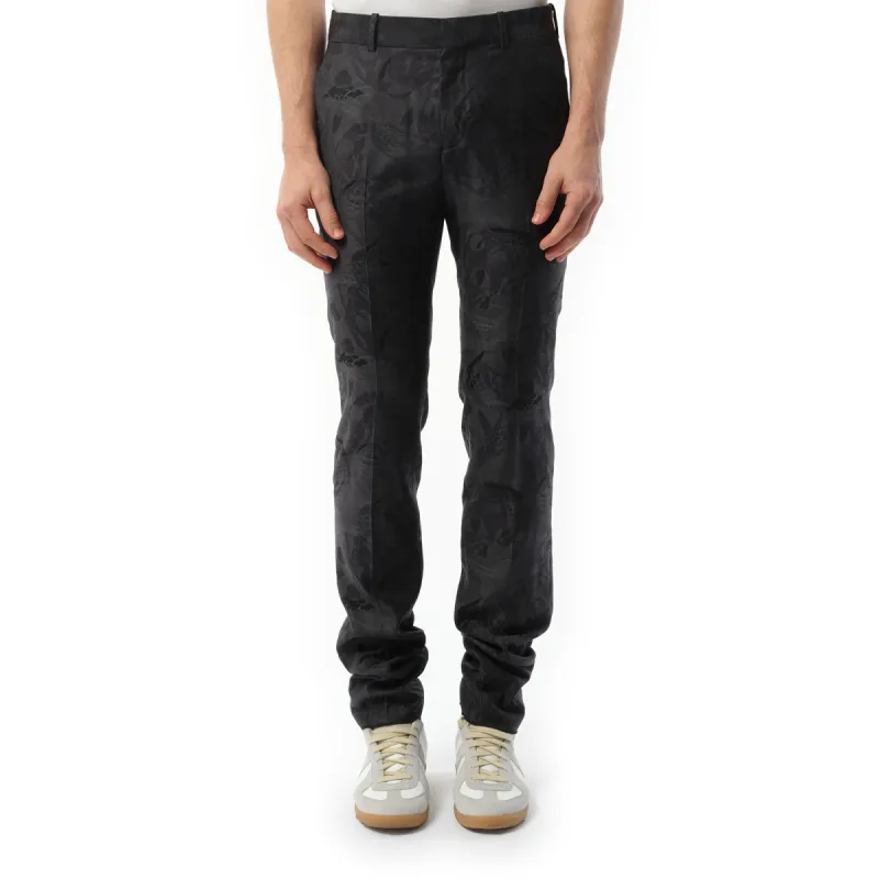 Skull Camo Pants in Dark Grey made by MARAIS