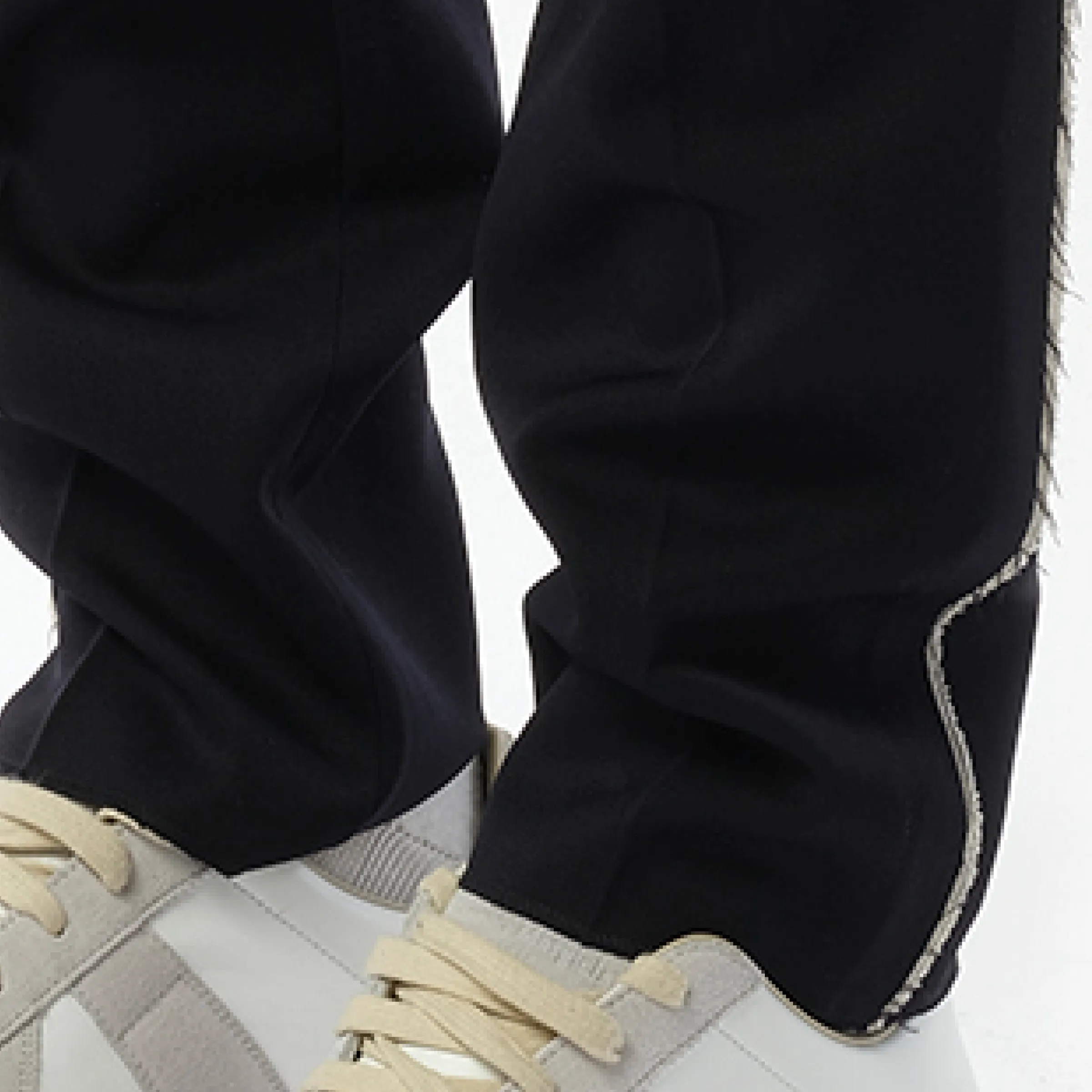 Slim Cut Pants in Navy sold by MARAIS product image thumbnail 3