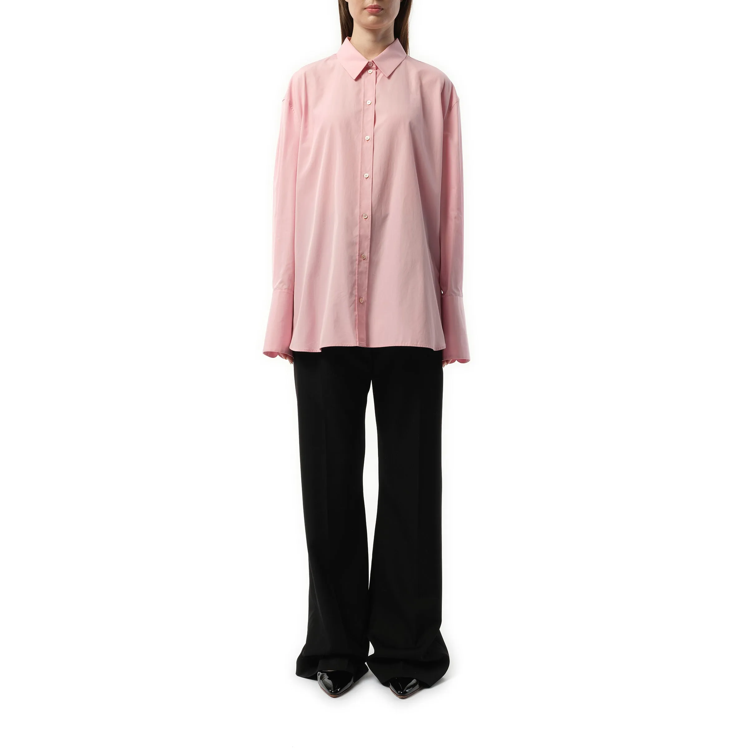 Cotton Shirt in Pink sold by MARAIS product image thumbnail 4