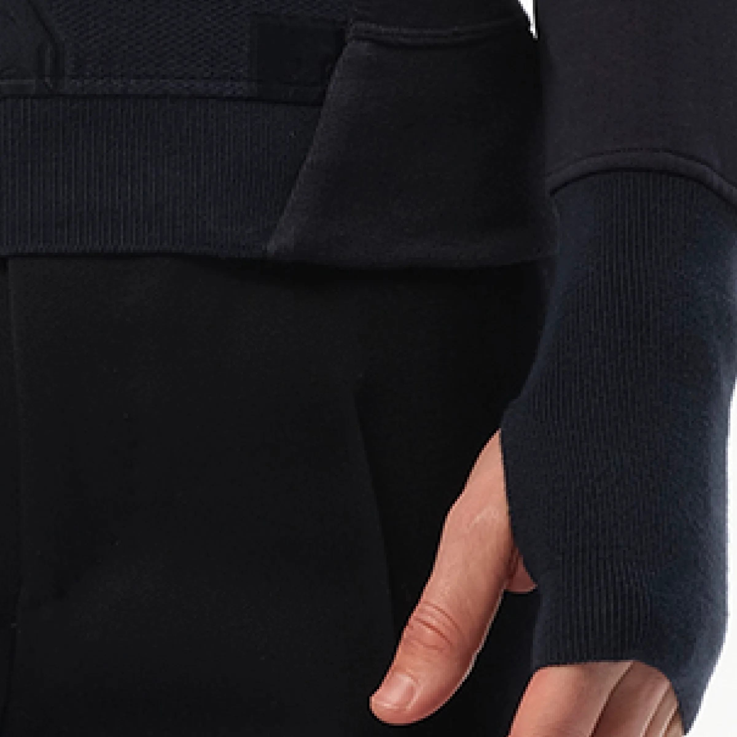 Jacquard Front Sweatshirt in Navy sold by MARAIS product image thumbnail 3