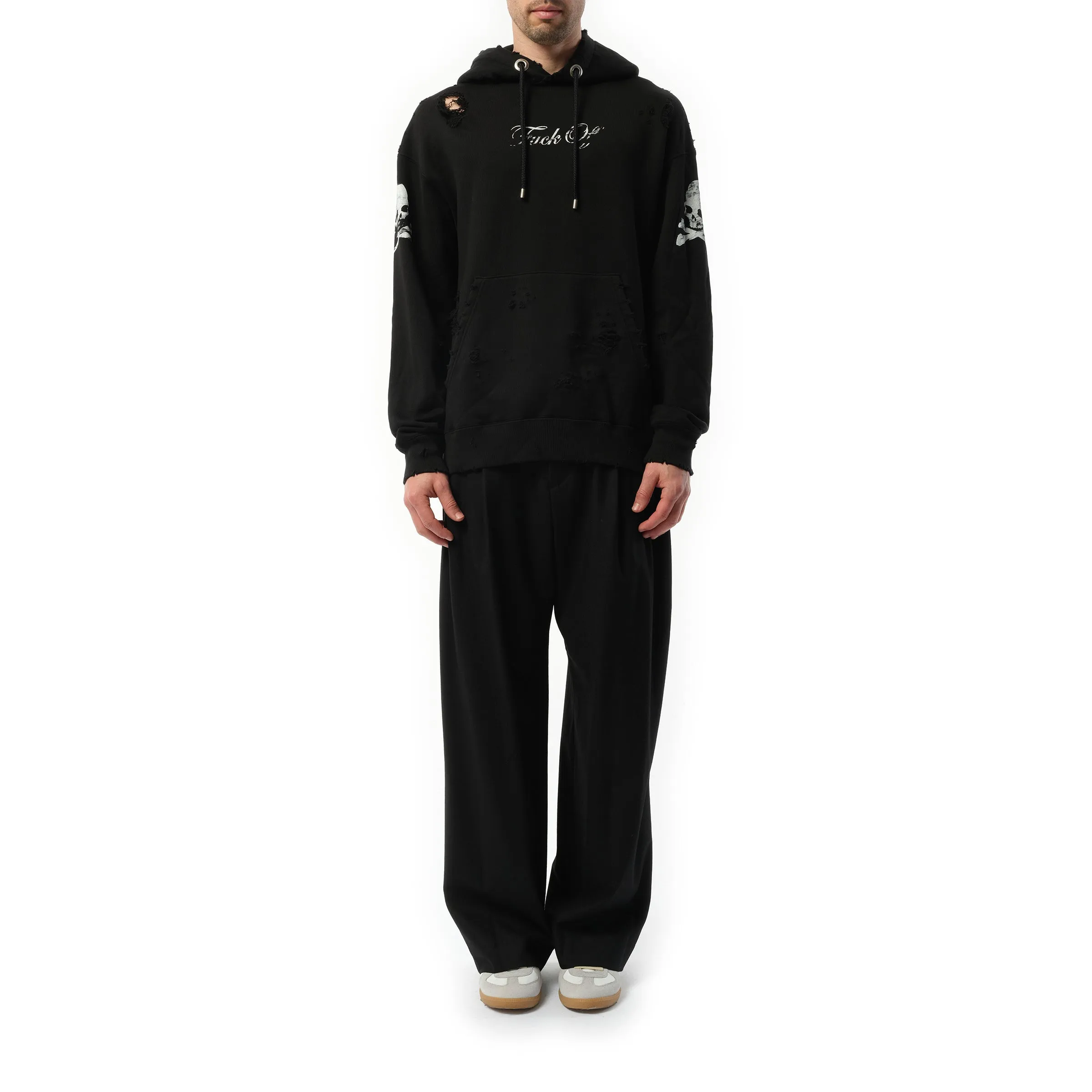 Hoodie in Black sold by MARAIS product image thumbnail 4