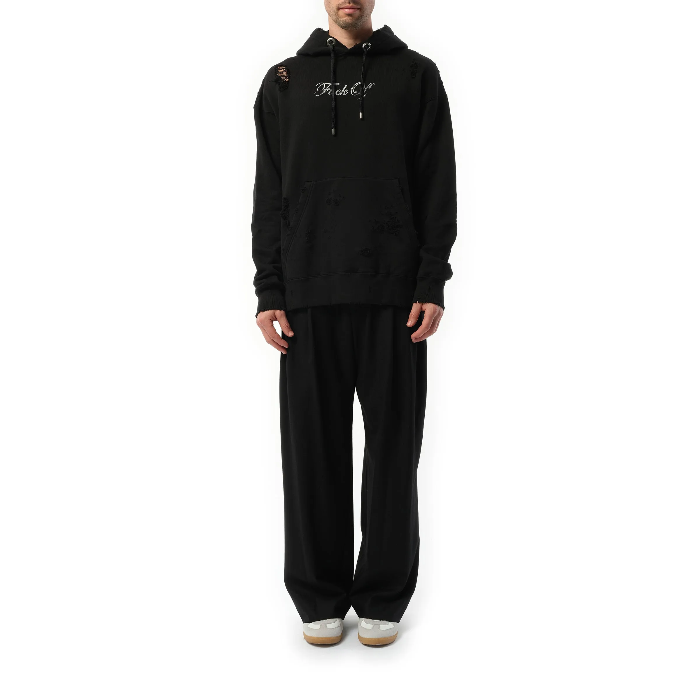 Hoodie in Black sold by MARAIS product image thumbnail 4
