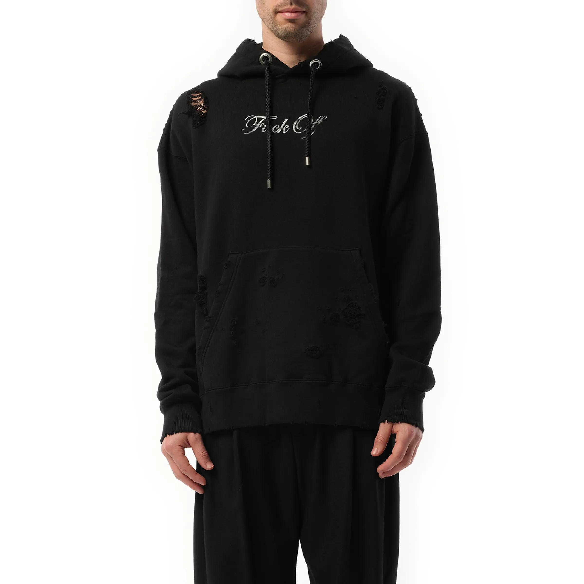 Hoodie in Black sold by MARAIS