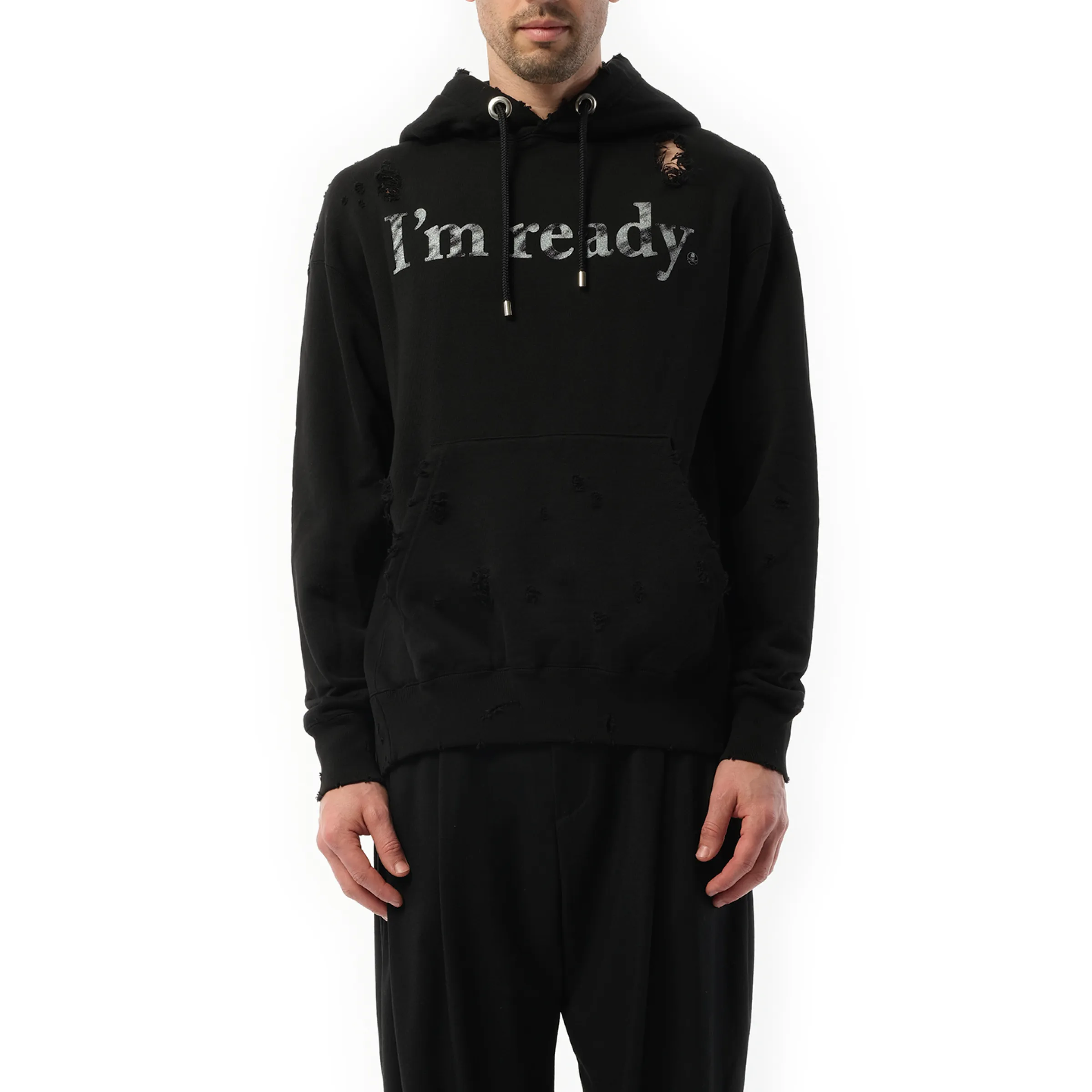 Hoodie in Black sold by MARAIS