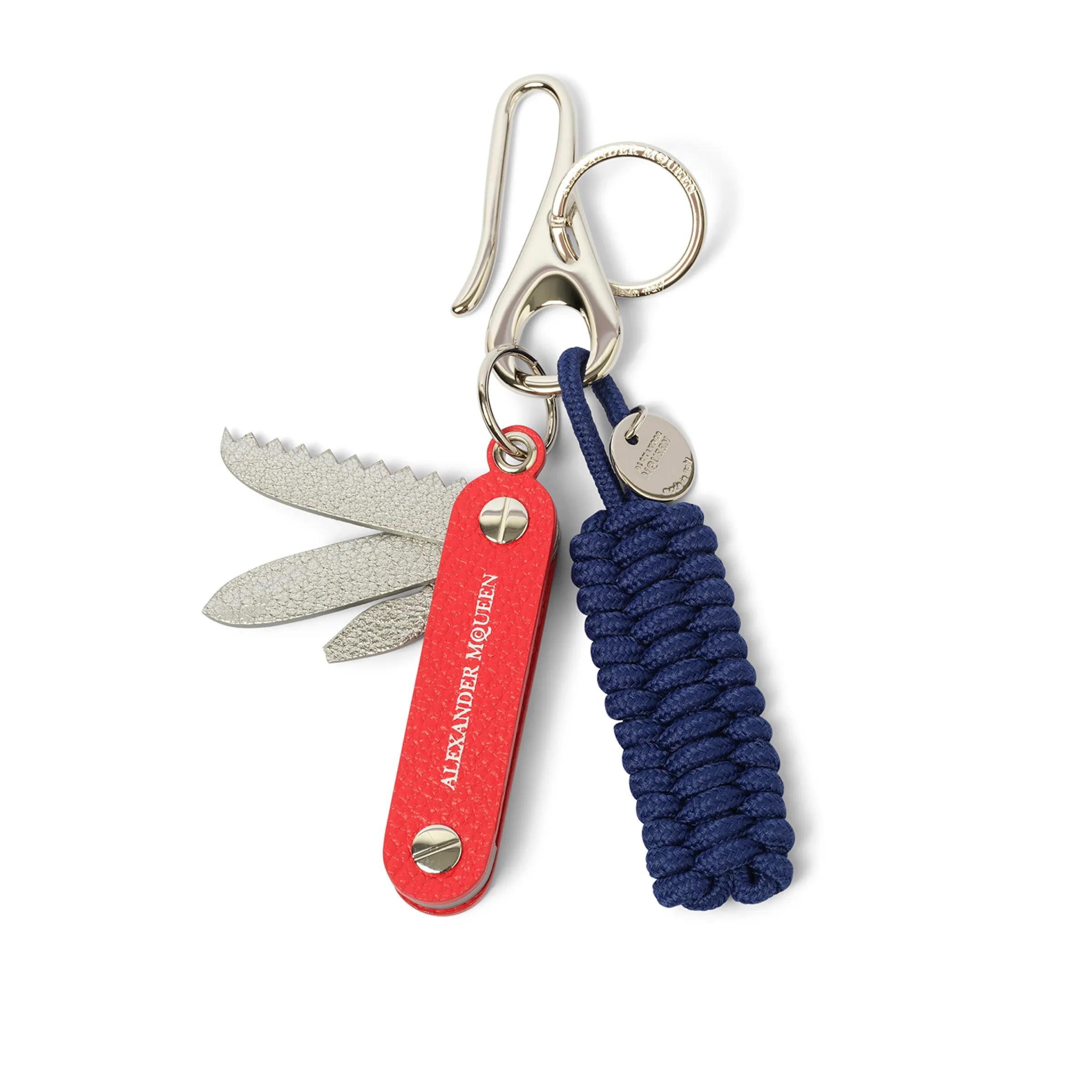 Braid Knife Keyring in Red sold by MARAIS