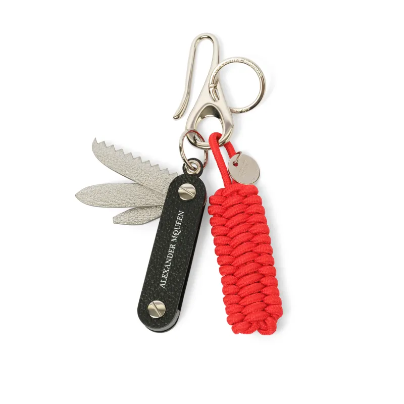 Braid Knife Keyring in Black sold by MARAIS