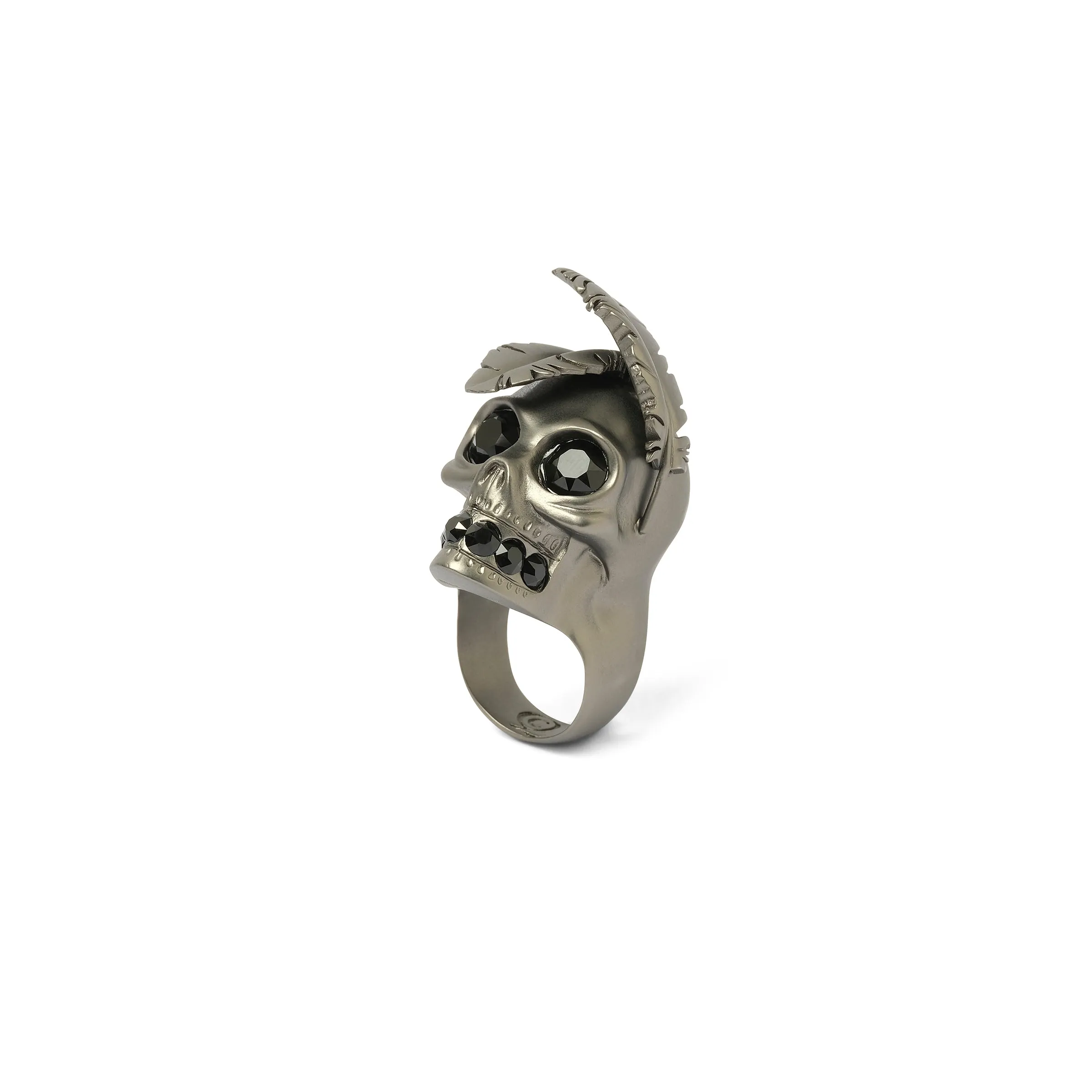 Feather Skull Ring in 1076 sold by MARAIS product image thumbnail 2
