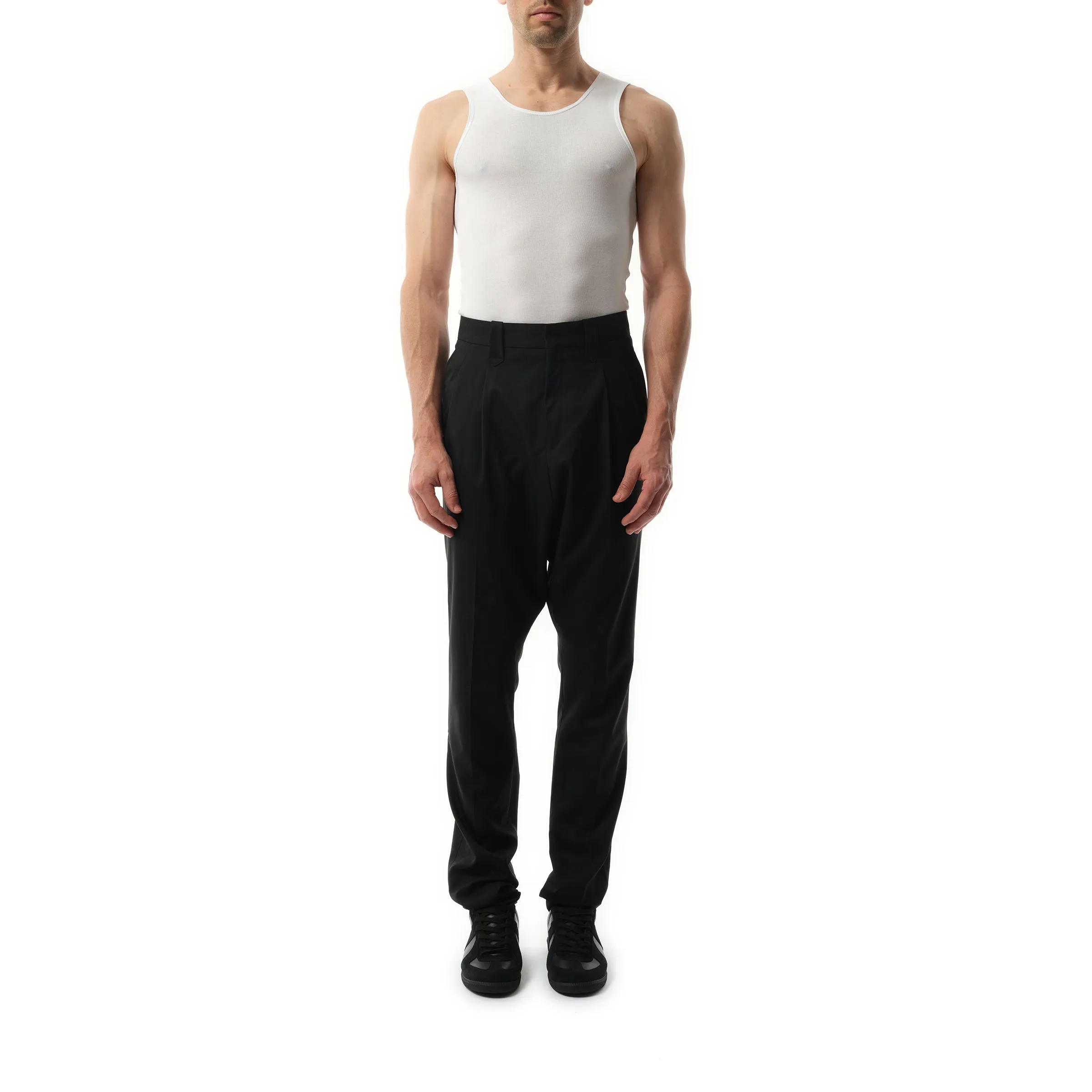 Trousers in Black sold by MARAIS product image thumbnail 4