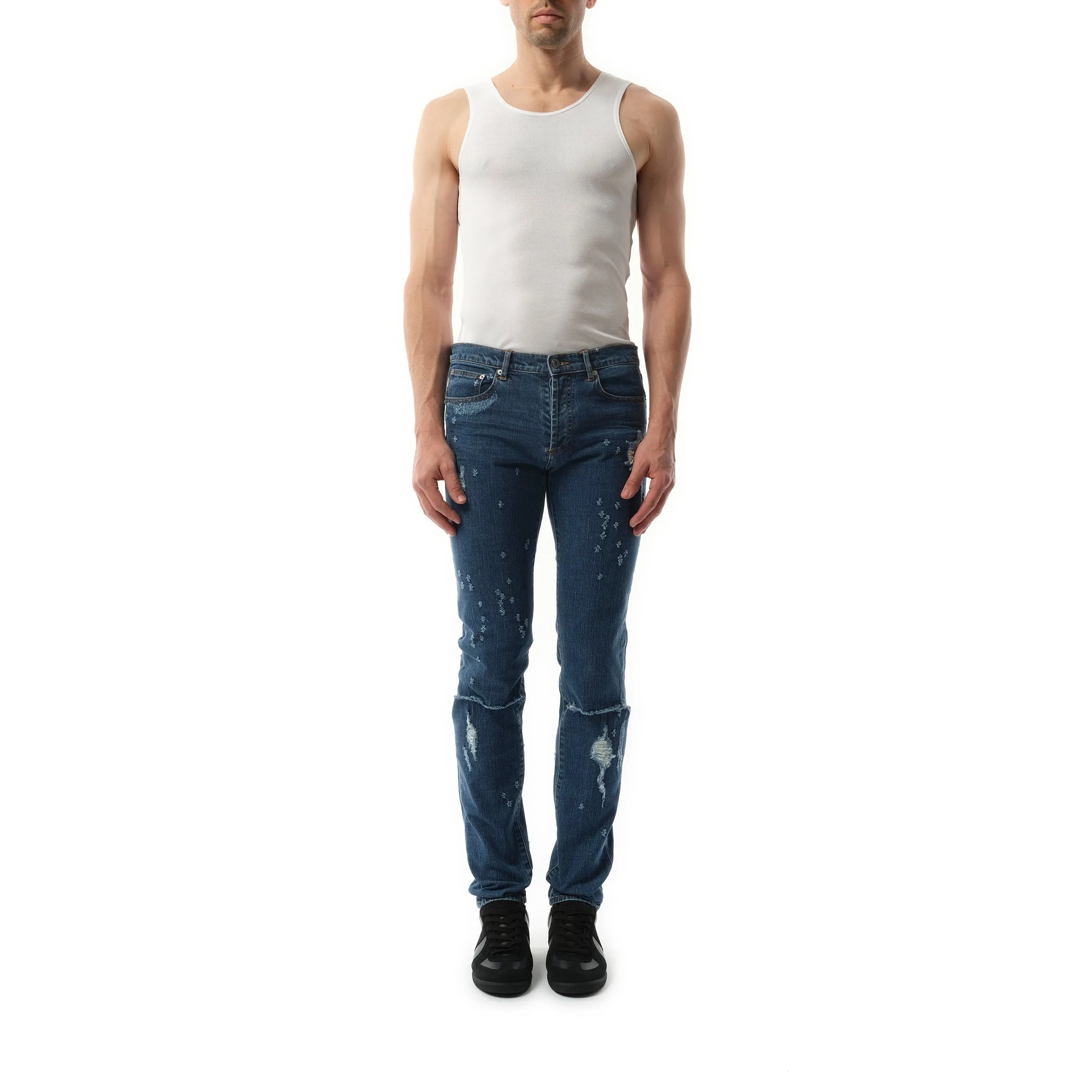 Destroy Jeans in Blue sold by MARAIS product image thumbnail 4