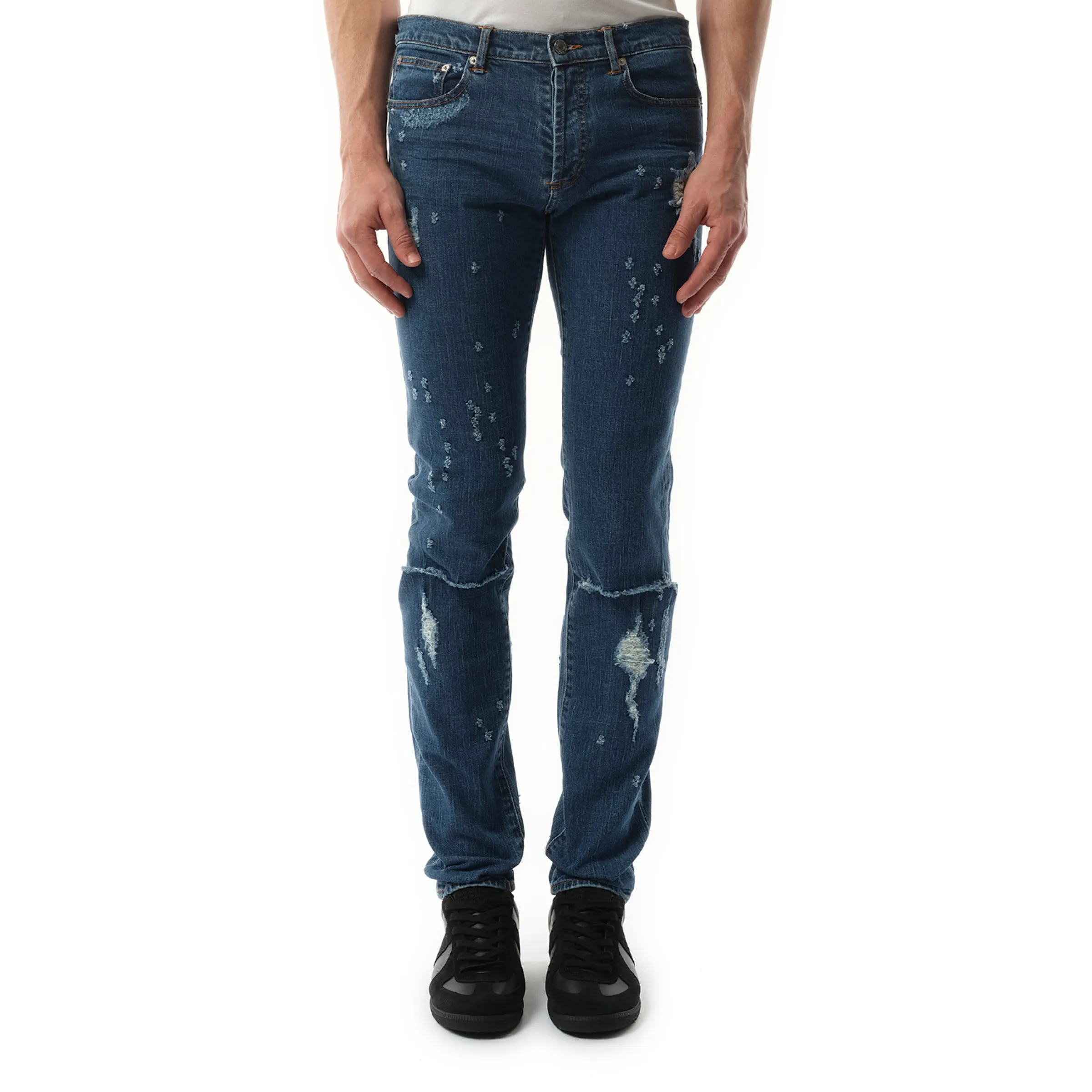 Destroy Jeans in Blue sold by MARAIS