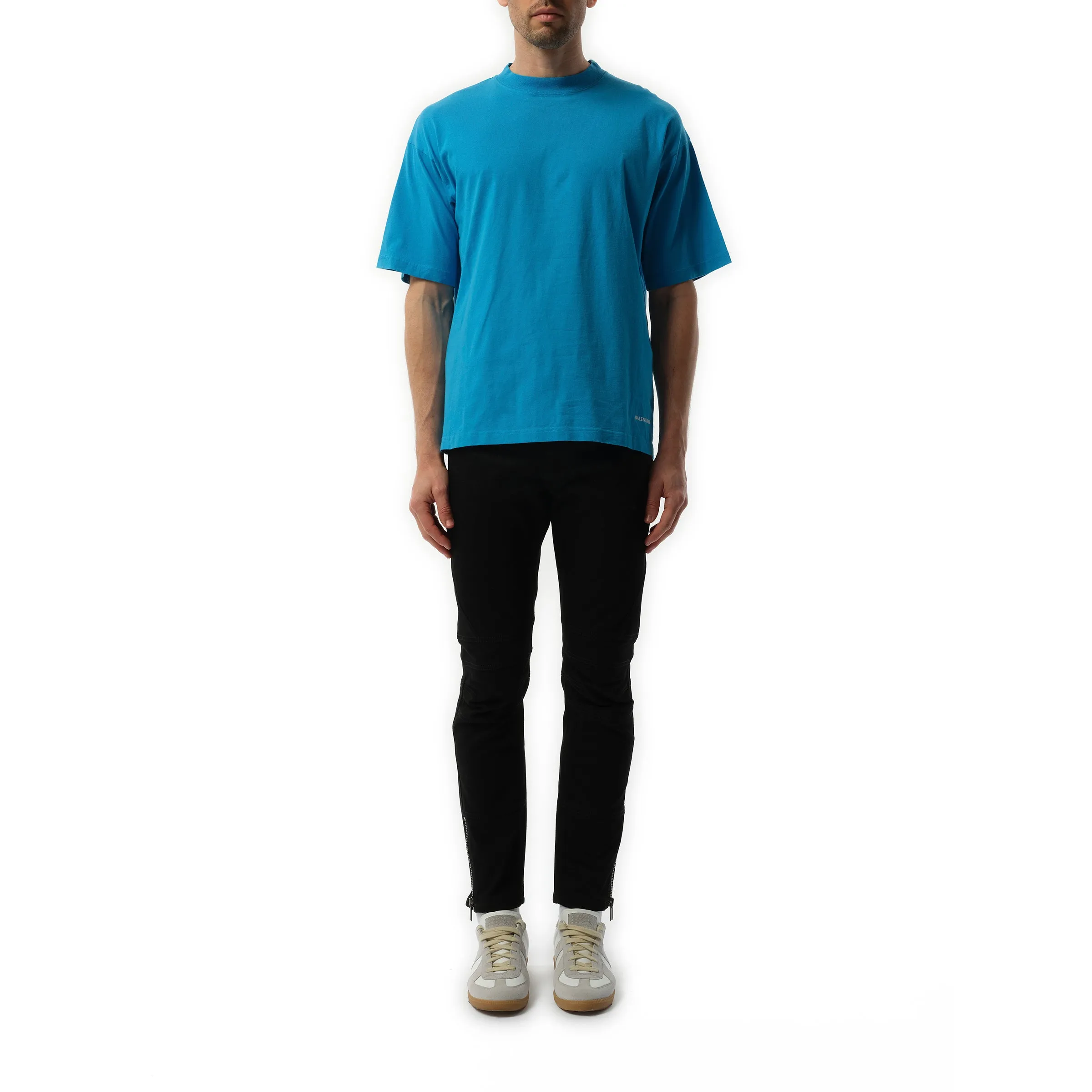 Small Emb Logo T-Shirt in Blue sold by MARAIS product image thumbnail 4