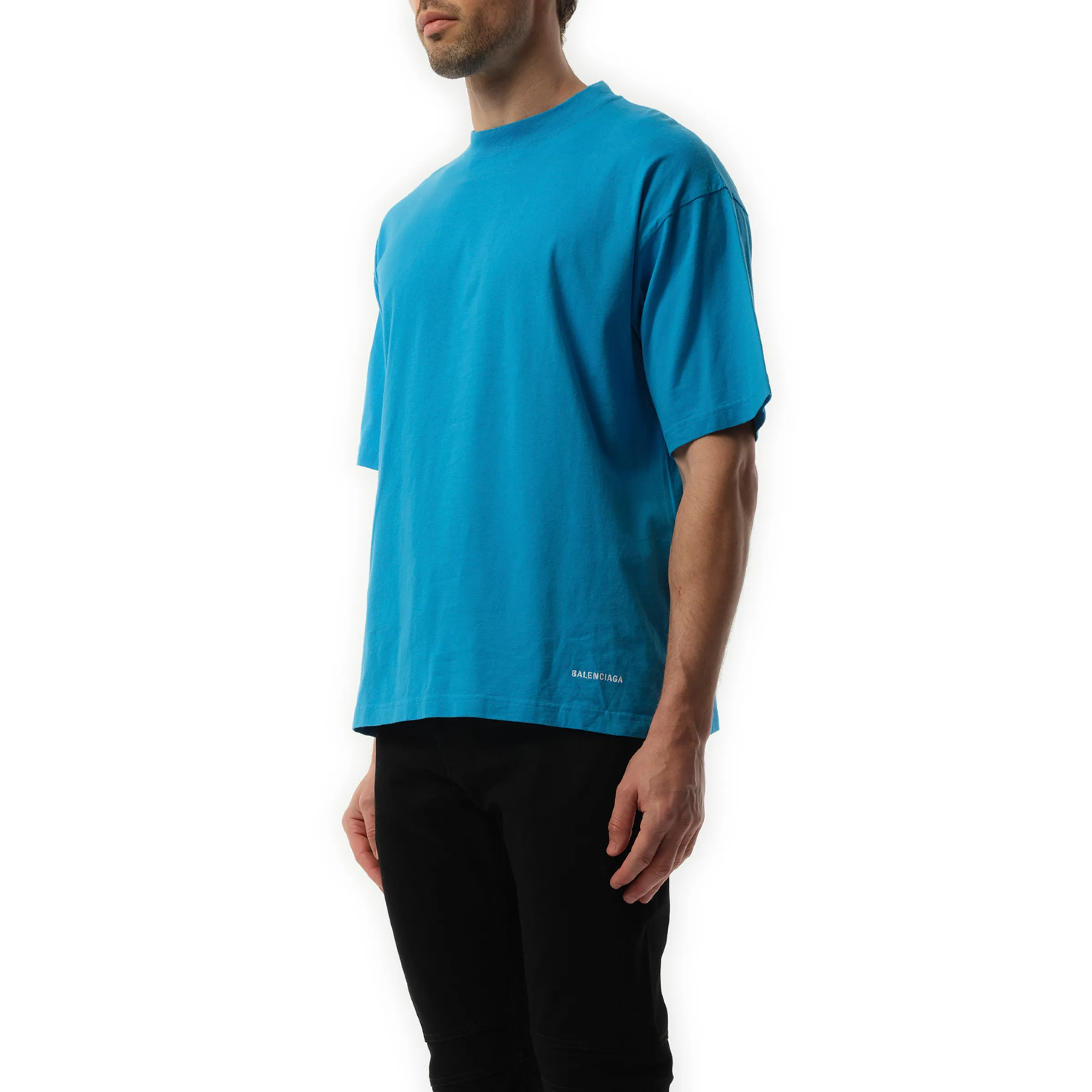 Small Emb Logo T-Shirt in Blue sold by MARAIS product image thumbnail 5