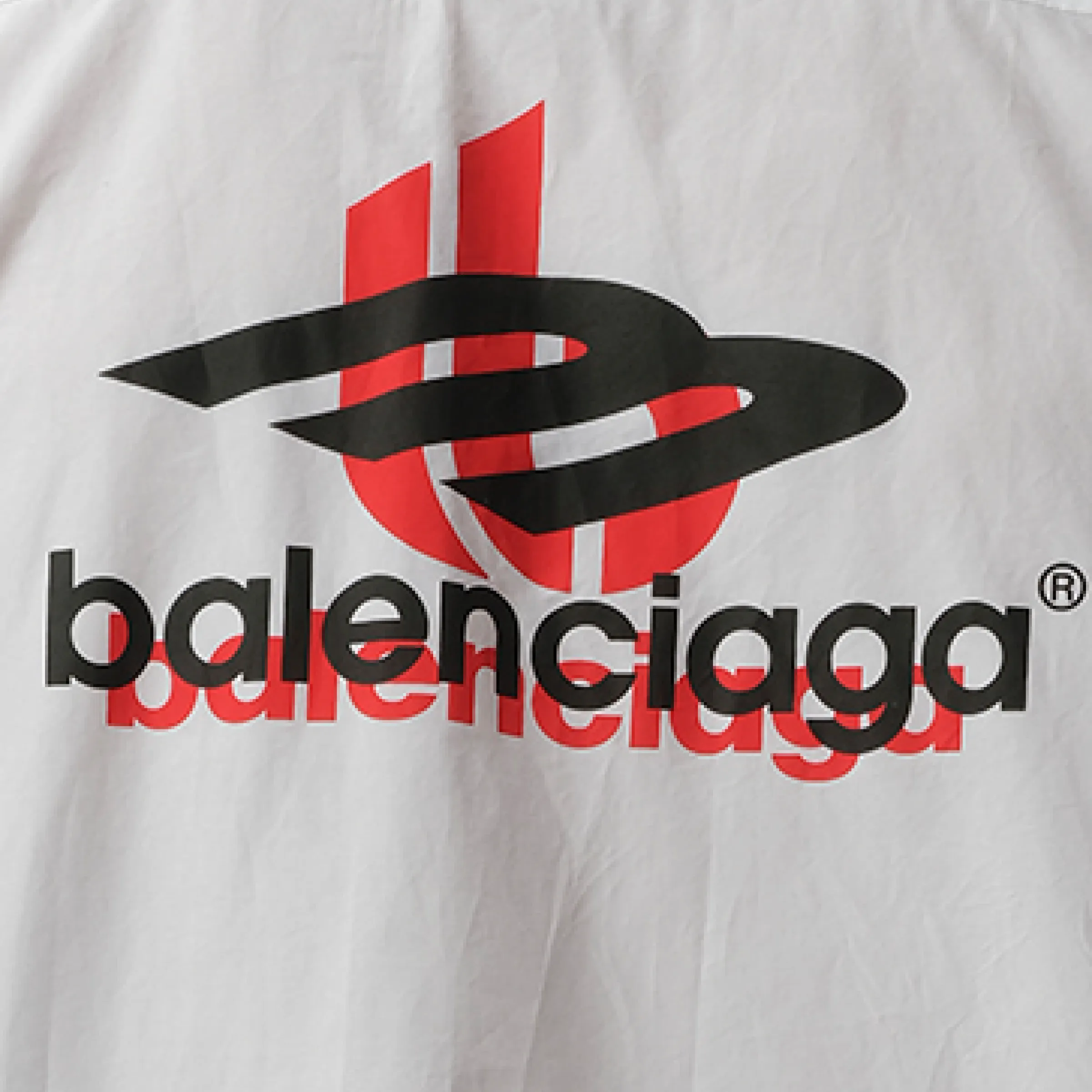 Oversized Long Sleeve Shirt in White sold by MARAIS product image thumbnail 3