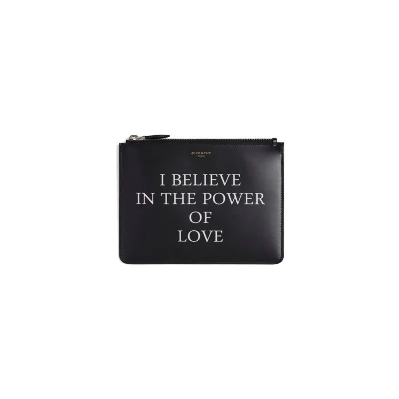 Medium Zipped Pouch in Black sold by MARAIS