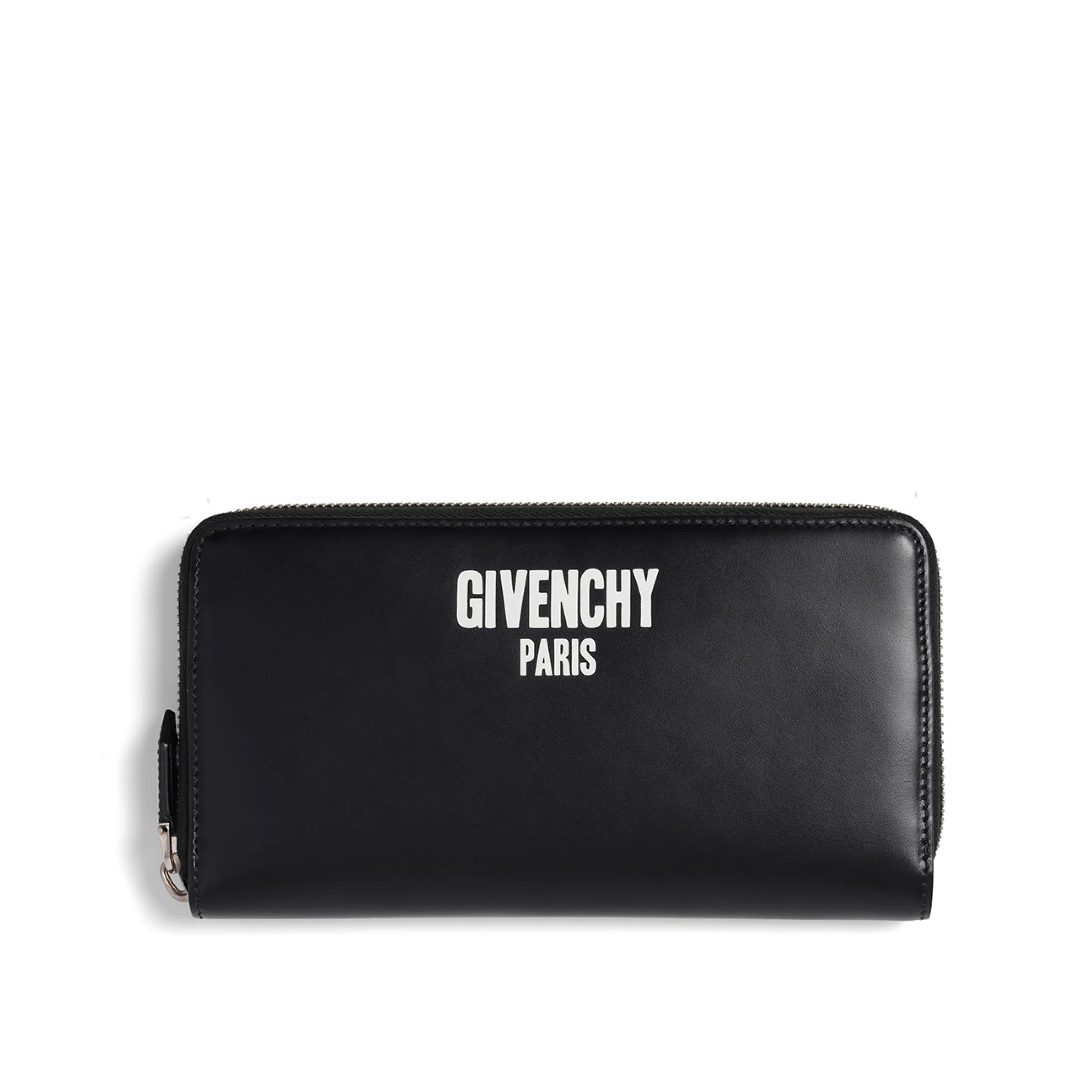 Big Logo Zipped Wallet in Black sold by MARAIS