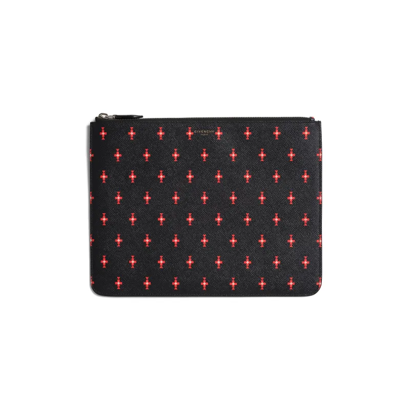 Classic Large Zipped Pouch in Black sold by MARAIS