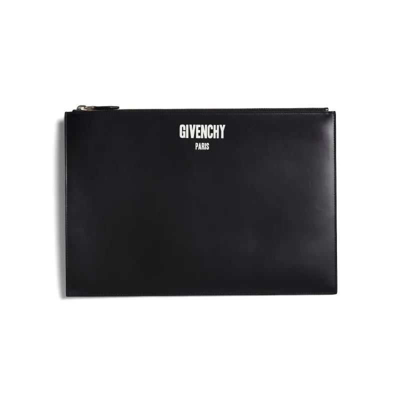 A4 Pouch With Gusset in Black sold by MARAIS