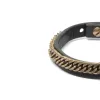 Brac Leather Chain in Black sold by MARAIS