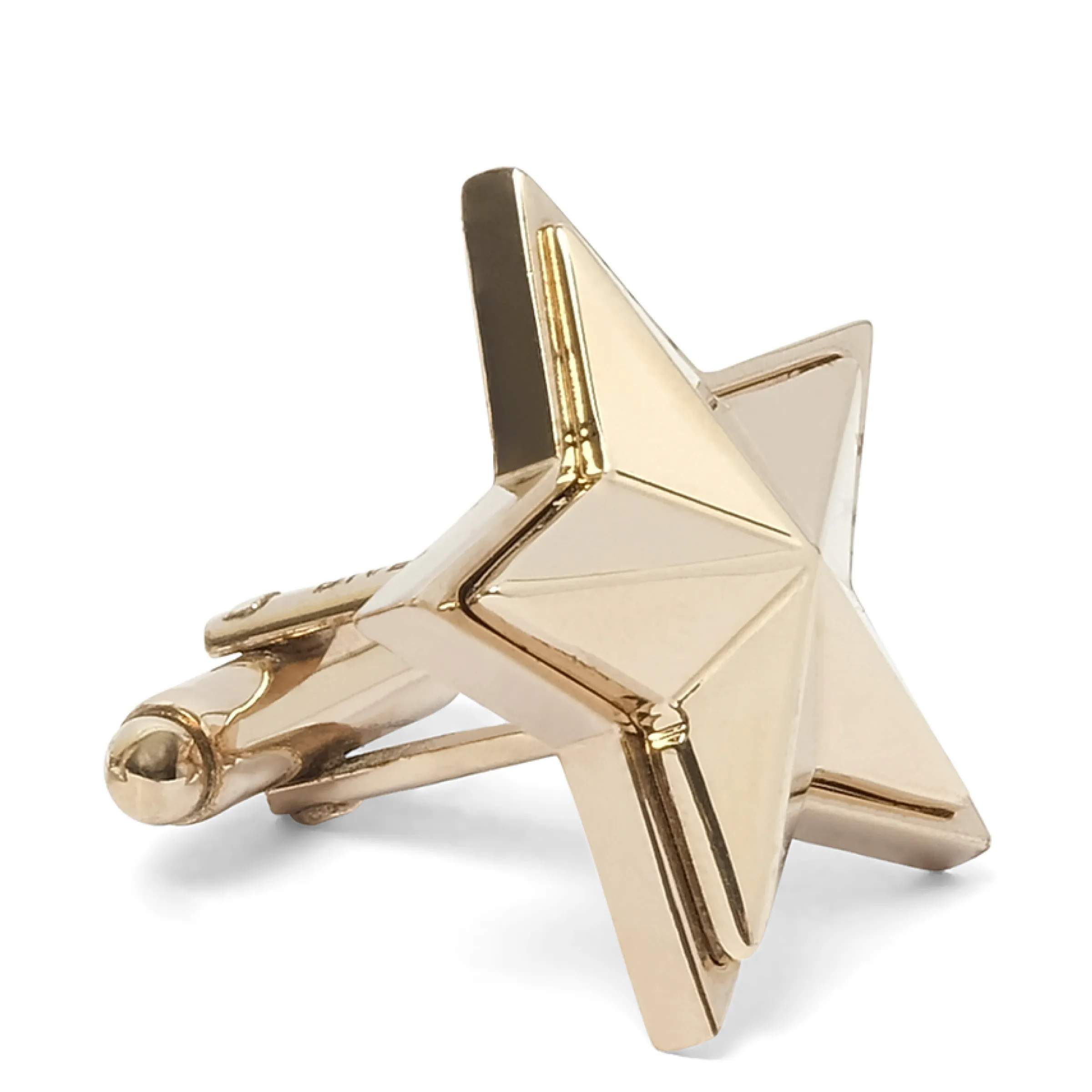 Cufflinks Stars in Gold sold by MARAIS product image thumbnail 3