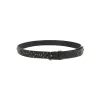 Roll Buckle Belt in Black sold by MARAIS