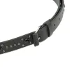Roll Buckle Belt in Black sold by MARAIS
