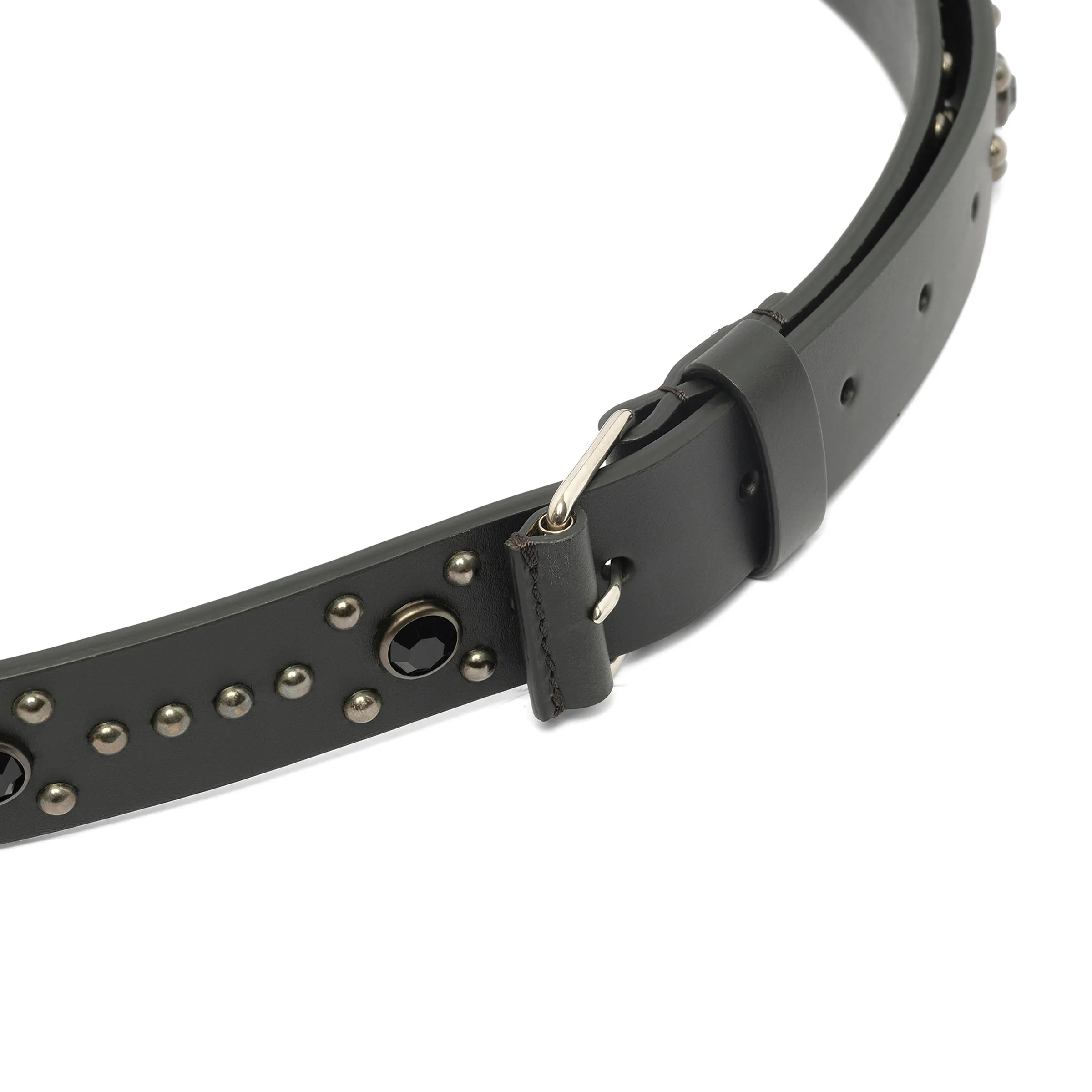 Roll Buckle Belt in Black sold by MARAIS product image thumbnail 2