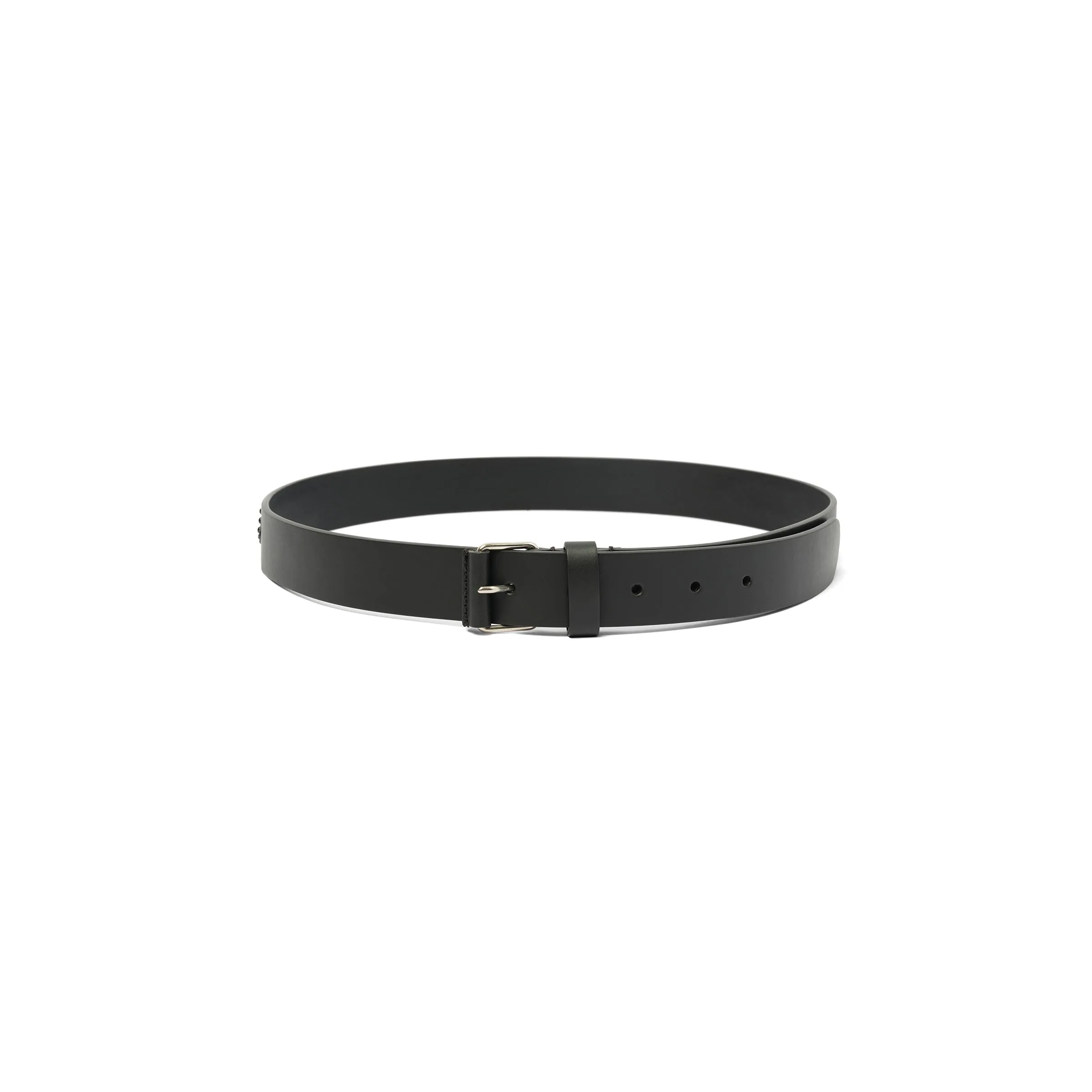 Roll Buckle Belt in Black sold by MARAIS