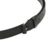 Roll Buckle Belt in Black sold by MARAIS