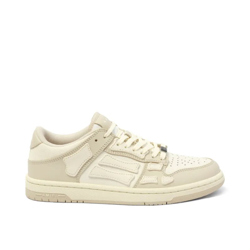 Skeleton Top Low Sneaker in Alabaster sold by MARAIS