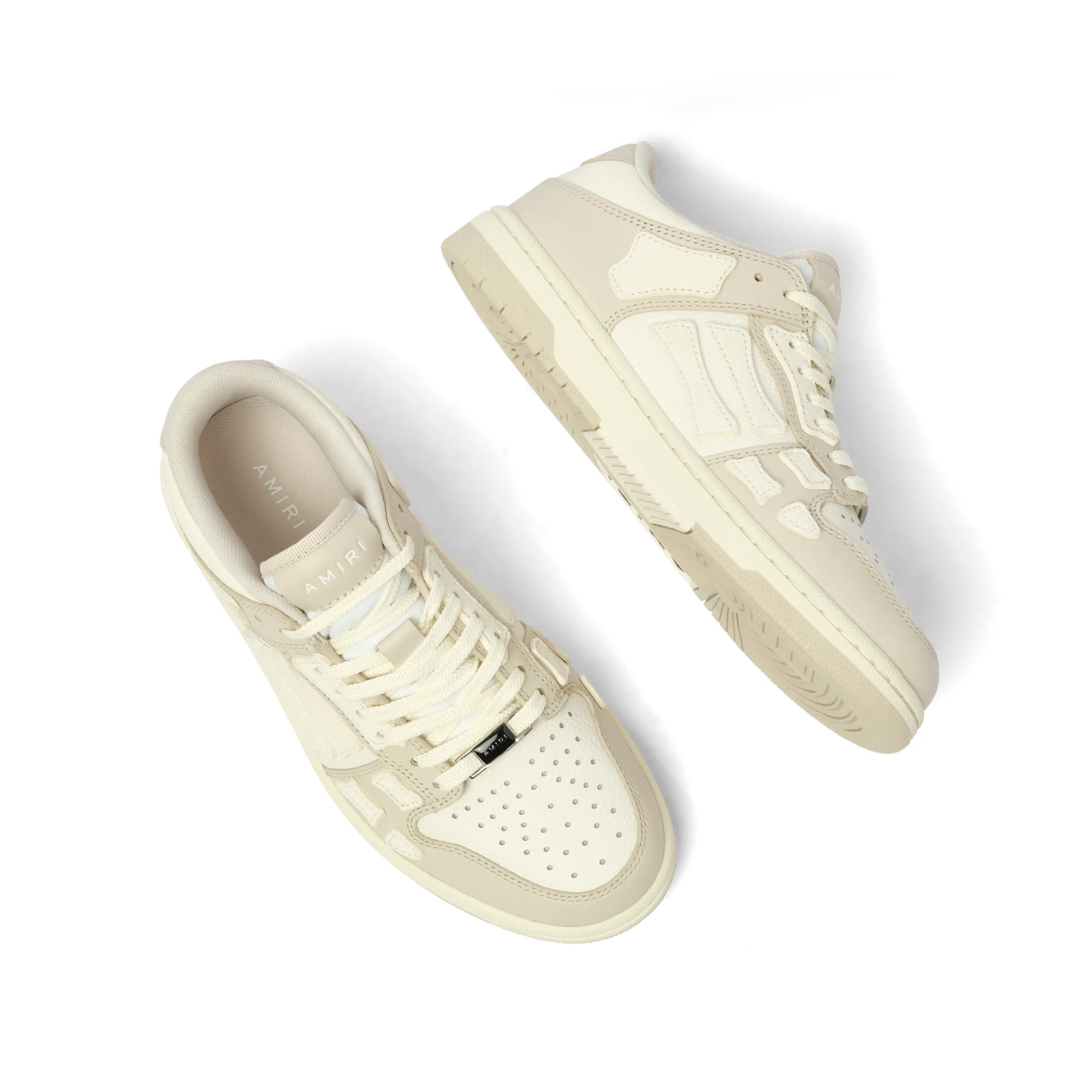 Skeleton Top Low Sneaker in Alabaster sold by MARAIS product image thumbnail 4