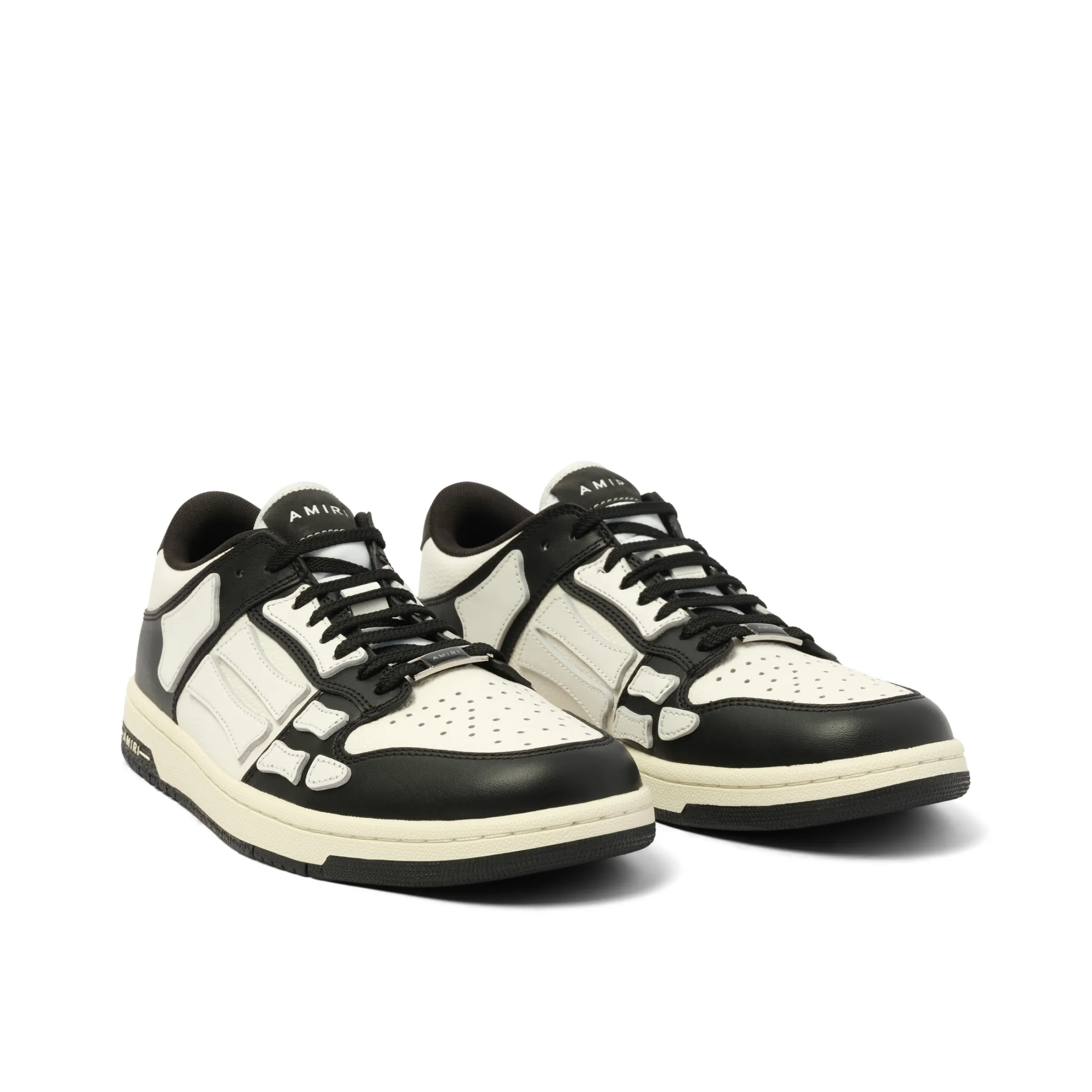 Skeleton Top Low Sneaker in Black/White sold by MARAIS product image thumbnail 2