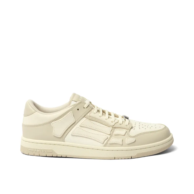 Skeleton Low Top Sneaker in Alabaster sold by MARAIS