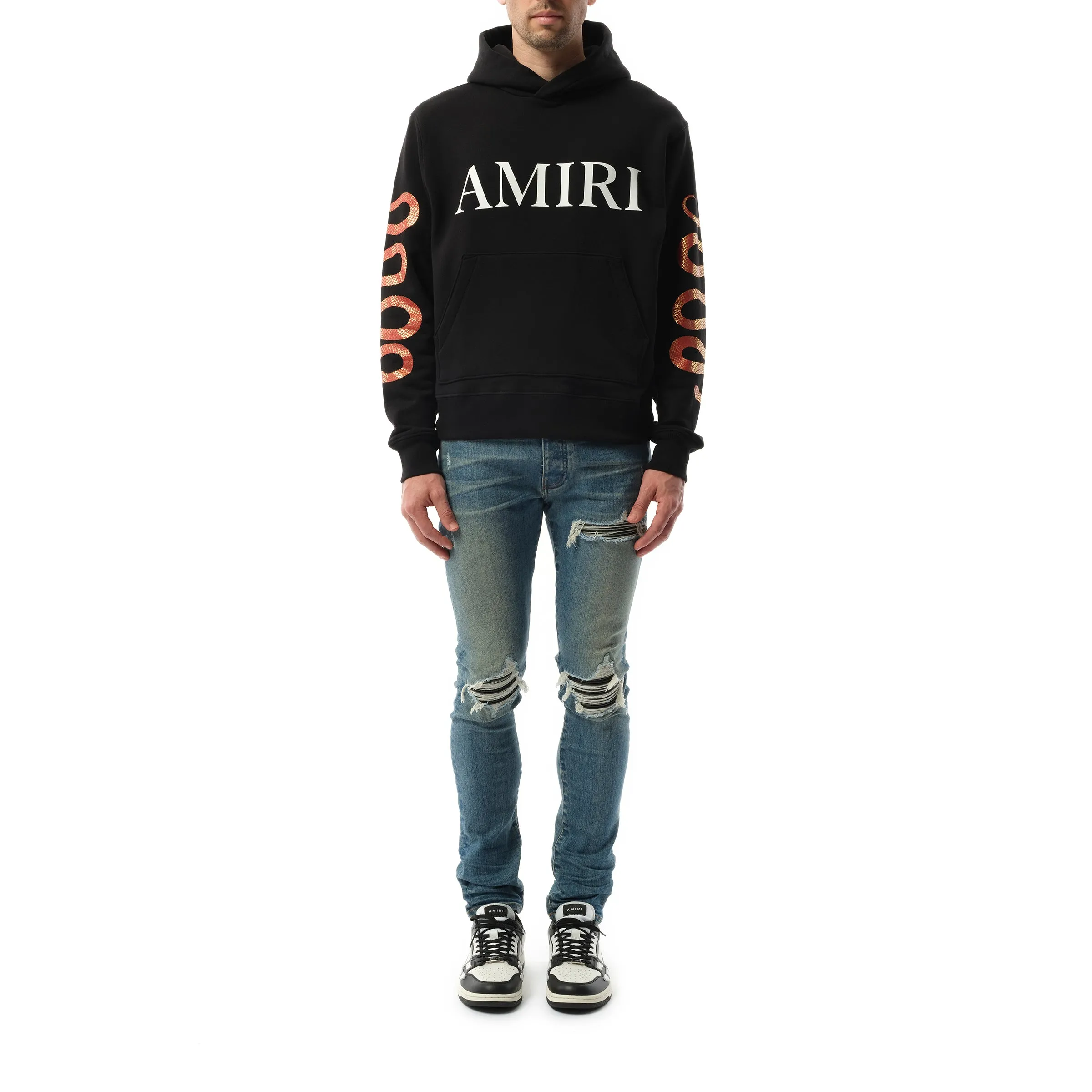 Amiri Snake Hoodie in Black sold by MARAIS product image thumbnail 4