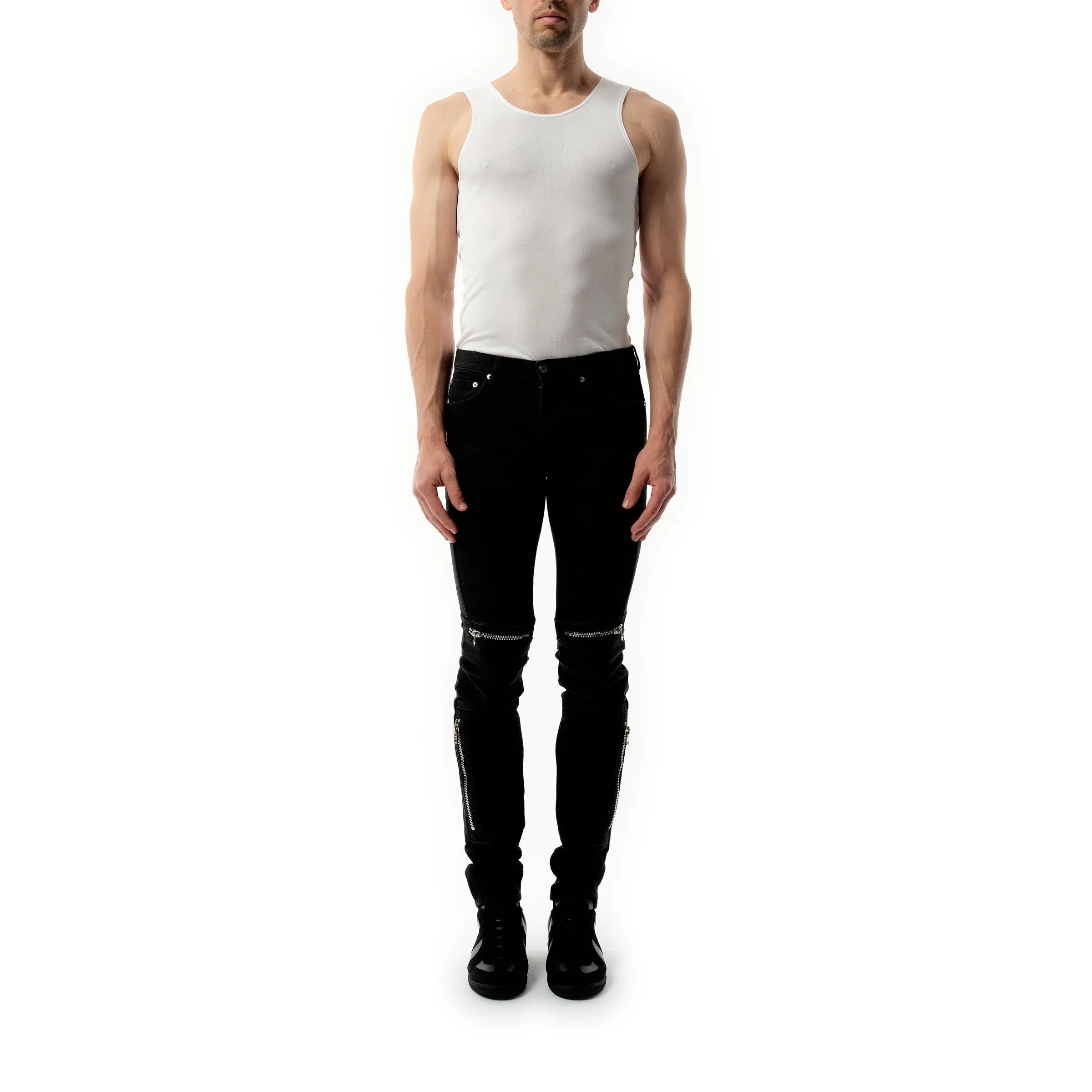 Trousers in Black sold by MARAIS product image thumbnail 4