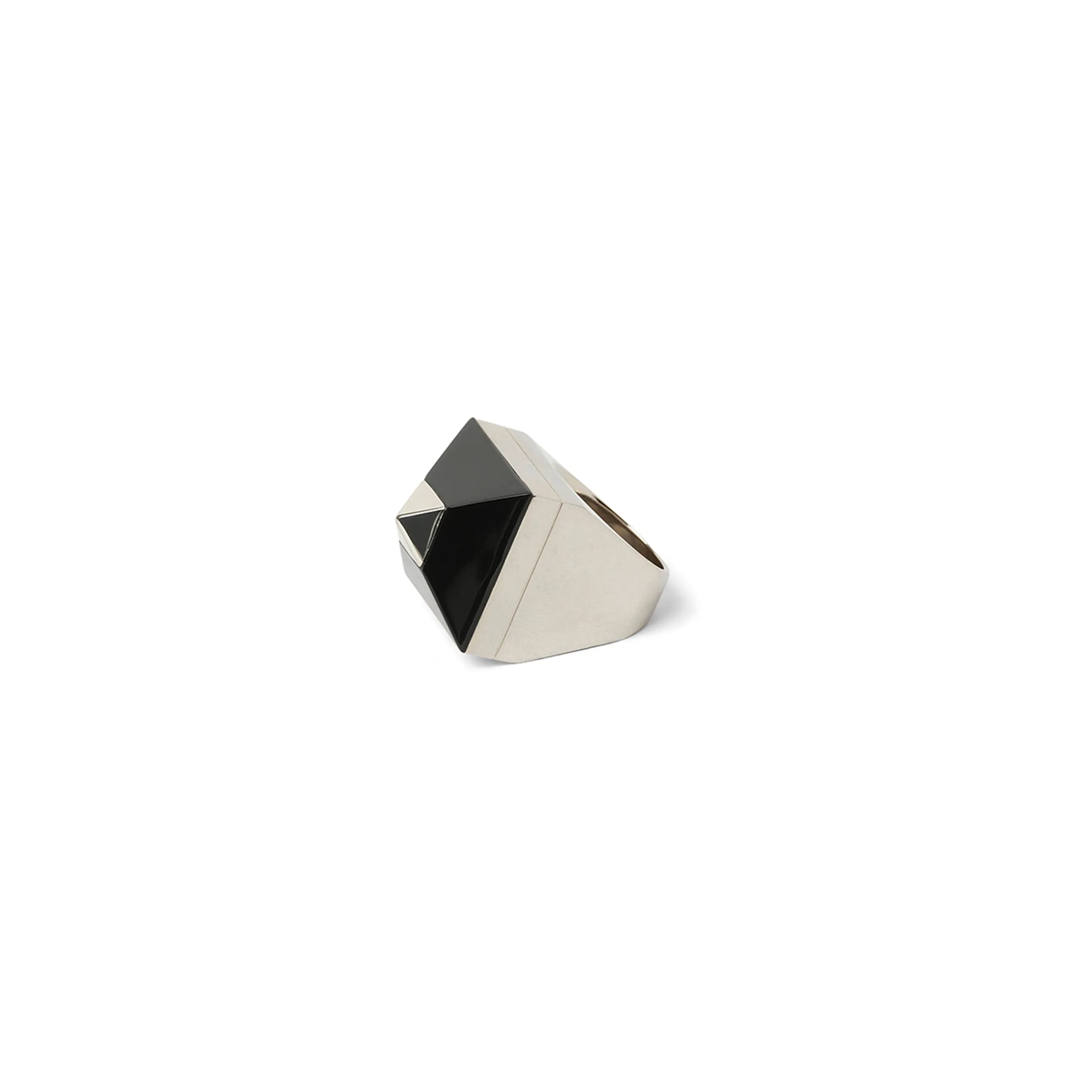 Stud Ring in Silver sold by MARAIS