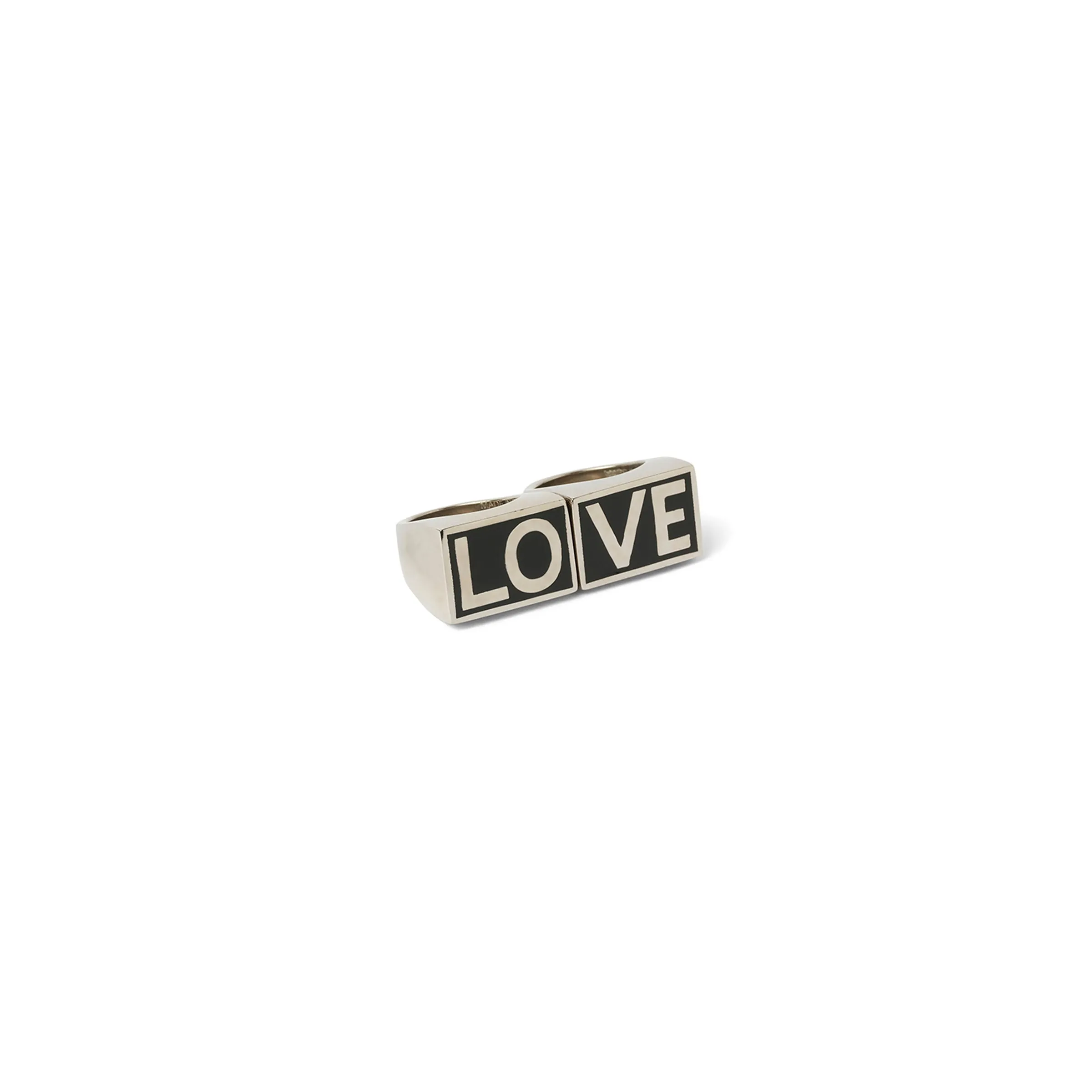 2 Love Rings in Multicolor sold by MARAIS