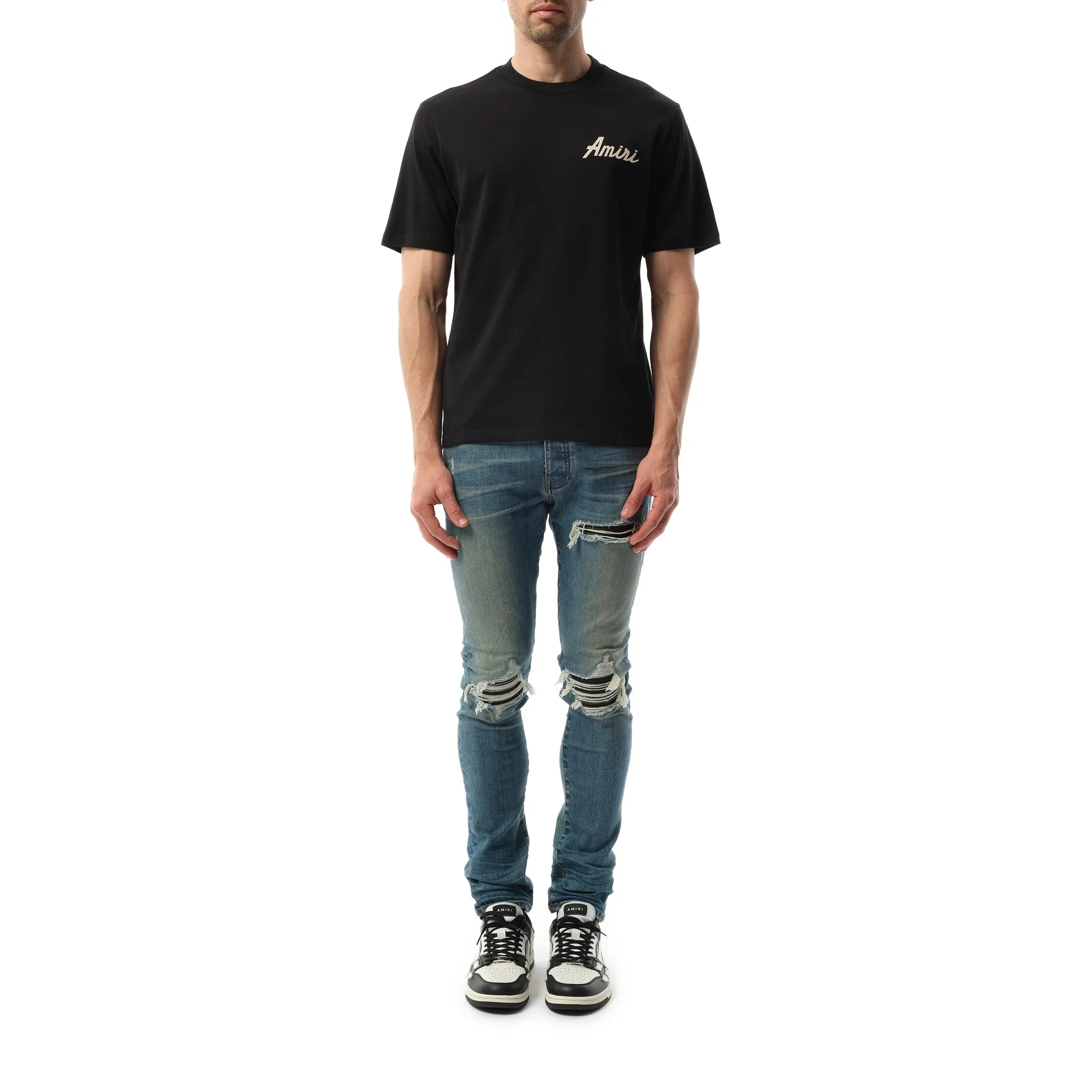 Amiri City T-Shirt in Black sold by MARAIS