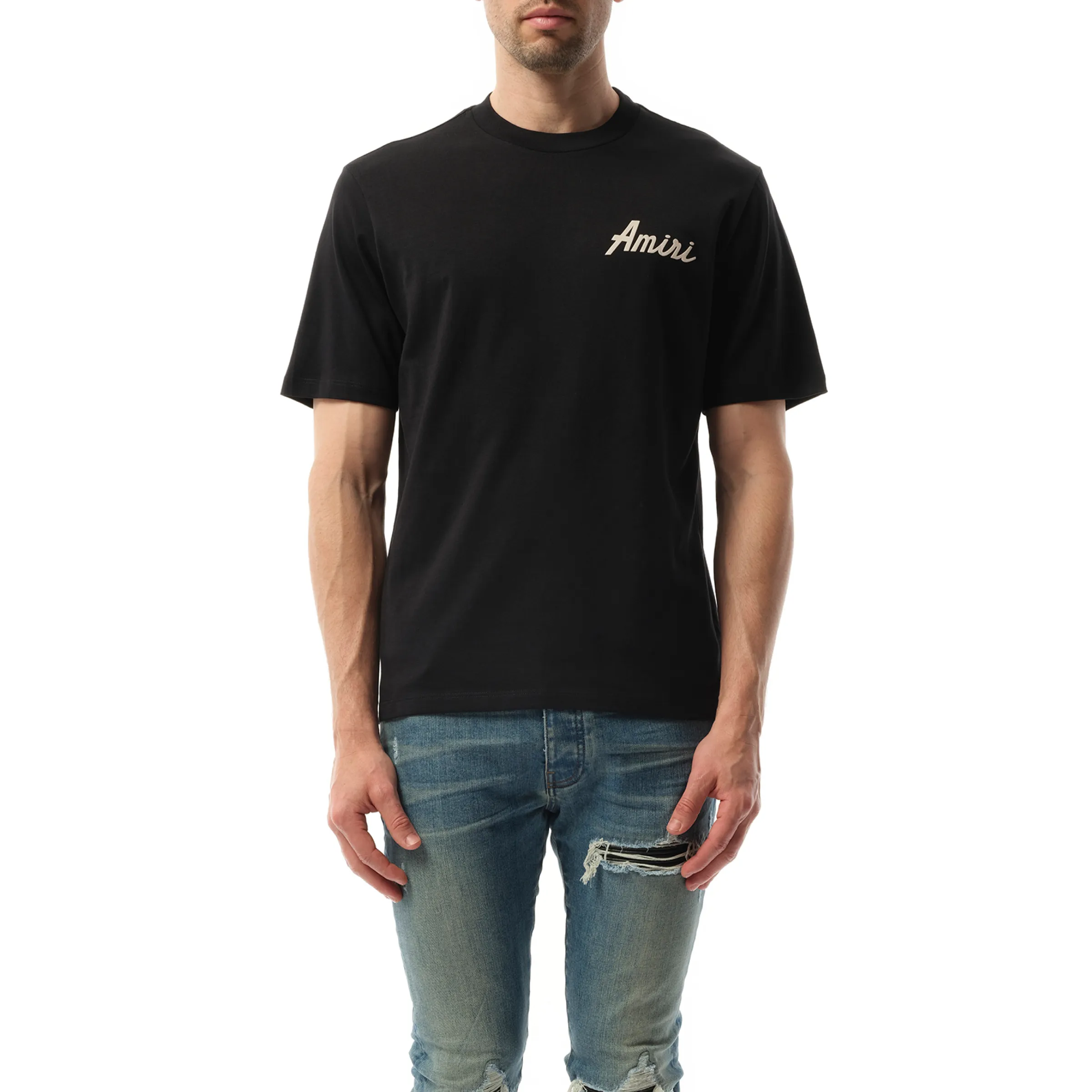 Amiri City T-Shirt in Black sold by MARAIS product image thumbnail 4