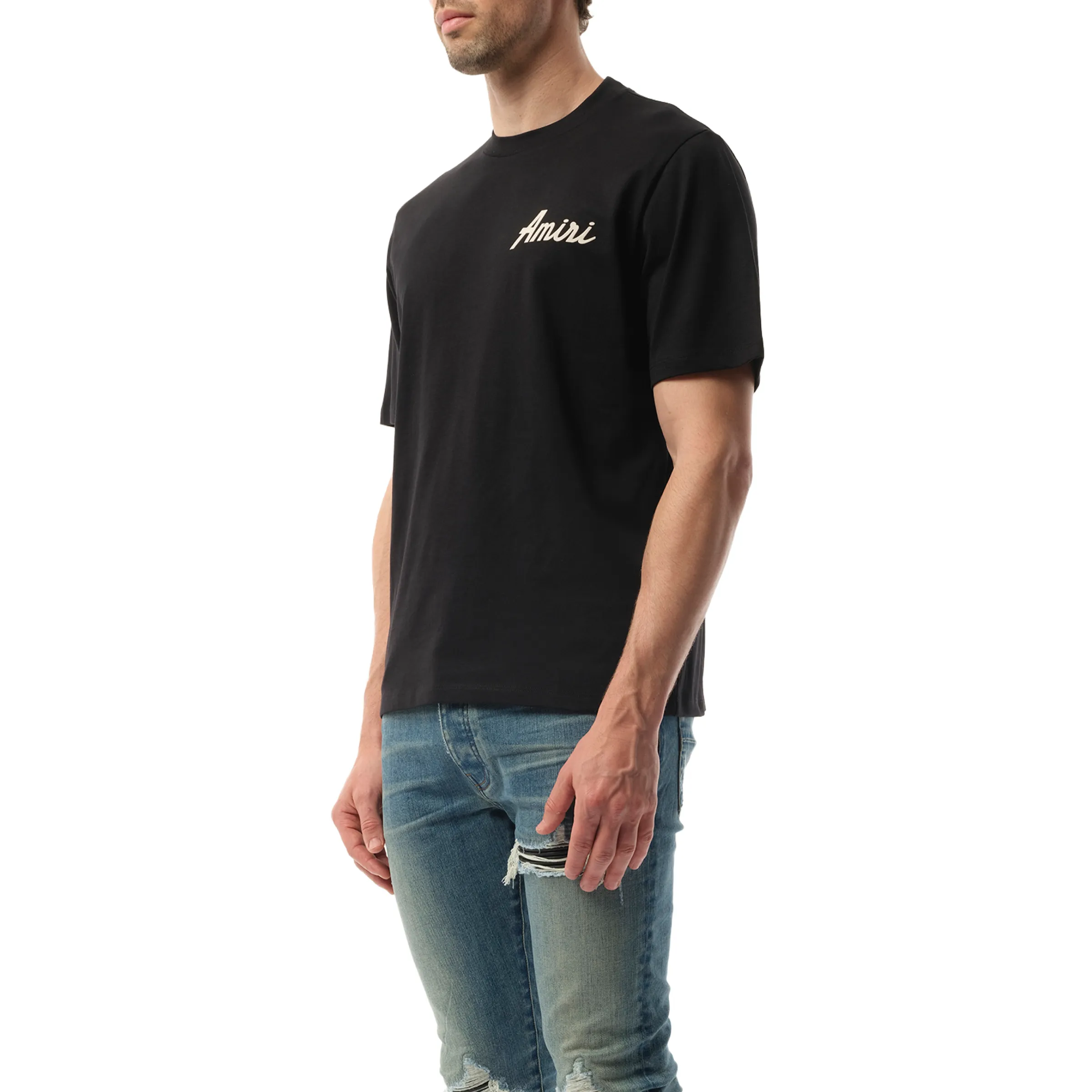 Amiri City T-Shirt in Black sold by MARAIS product image thumbnail 5