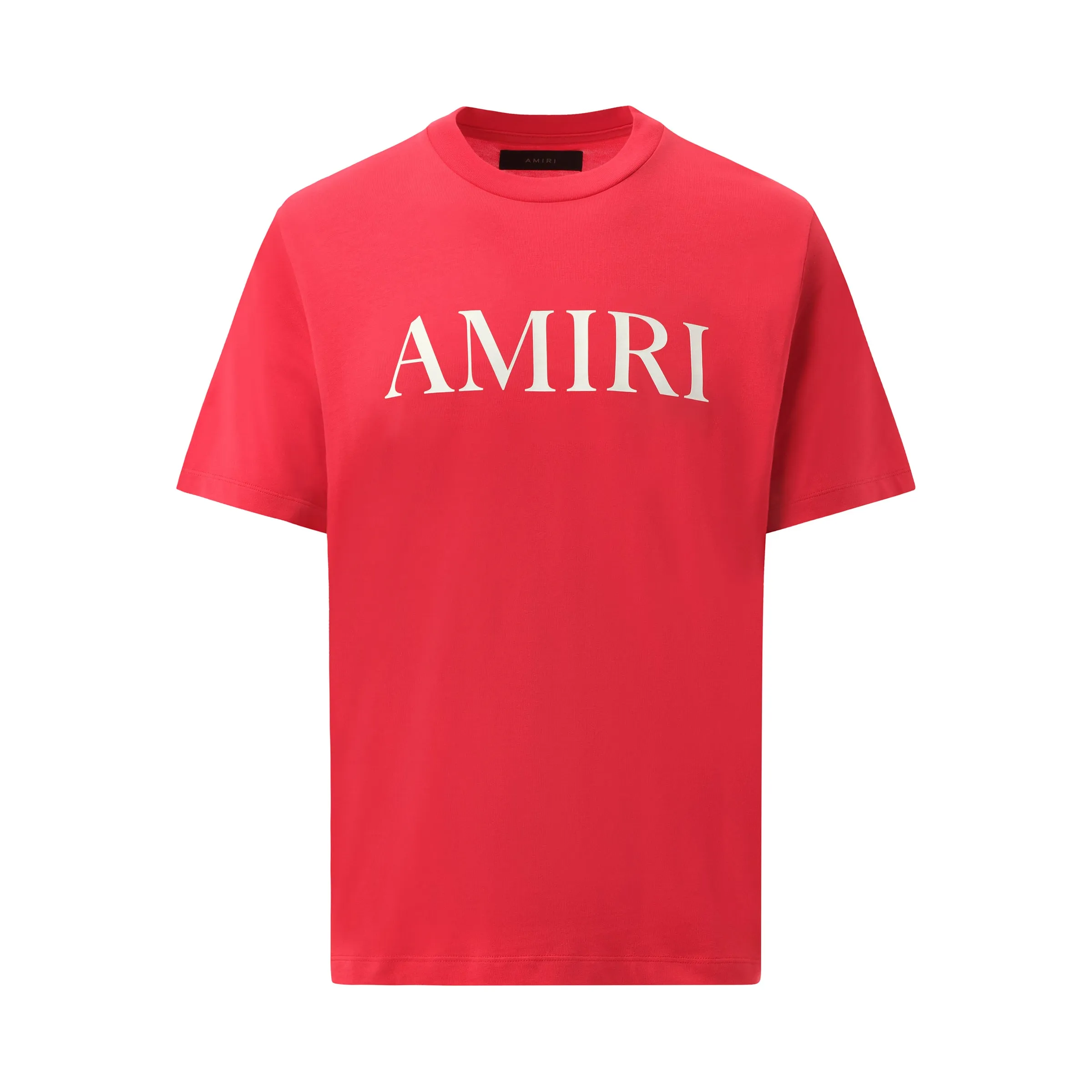 Amiri Core Logo T-Shirt in Red sold by MARAIS product image thumbnail 2