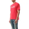 Amiri Core Logo T-Shirt in Red sold by MARAIS