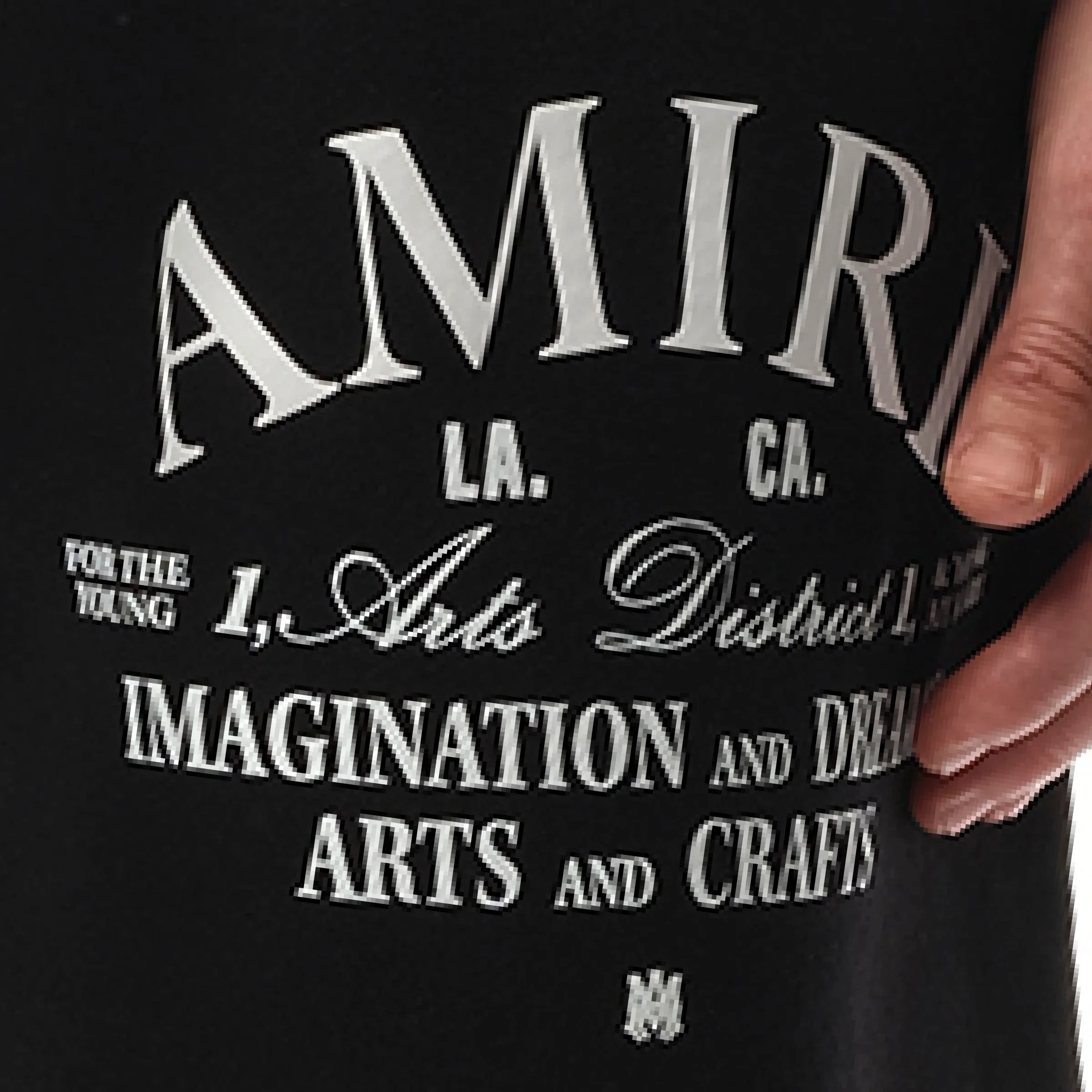 Amiri Arts District Shorts in Black sold by MARAIS product image thumbnail 3