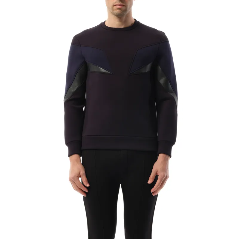 Sweatshirt in Multicolor made by Neil Barrett