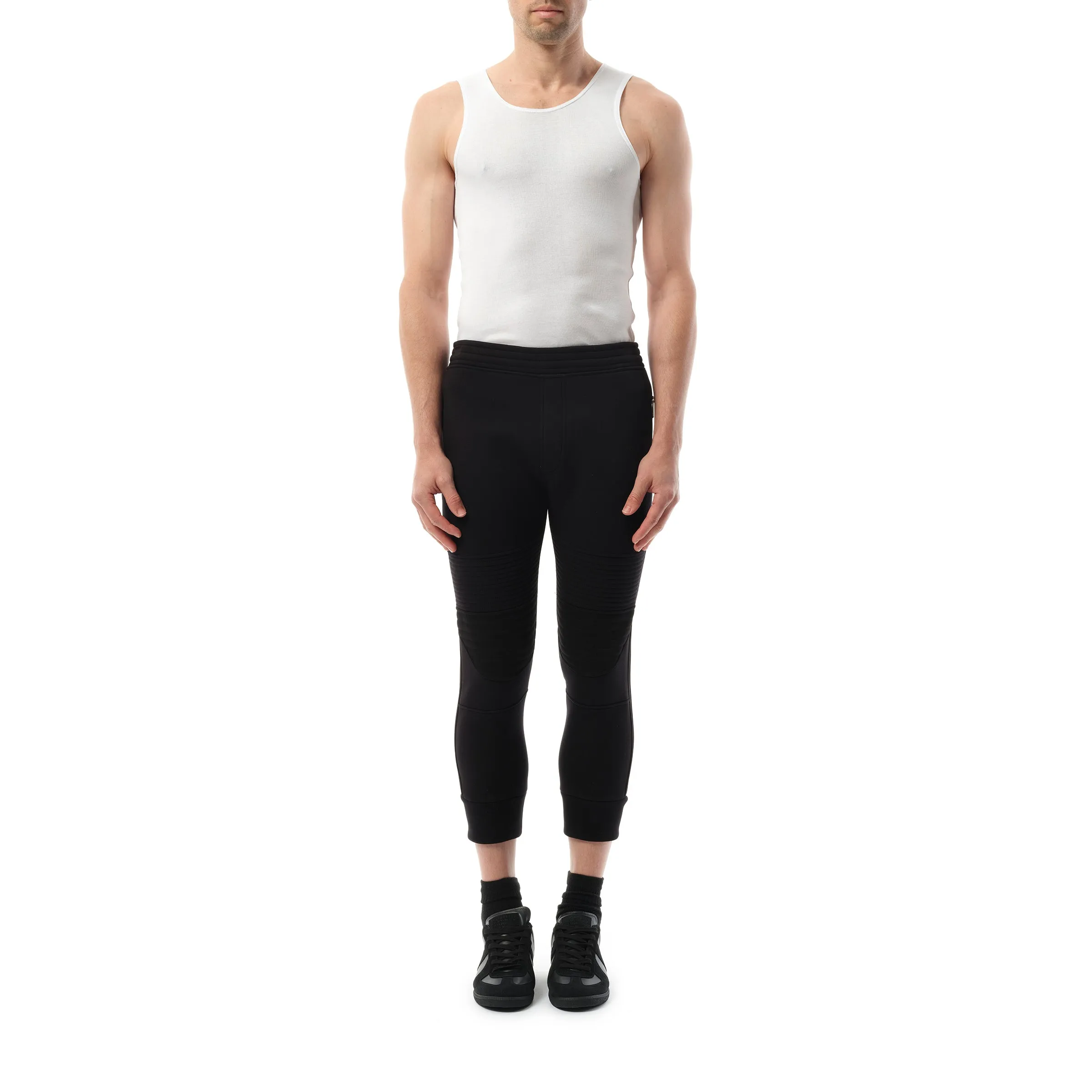 Knit Pants in Black sold by MARAIS product image thumbnail 4
