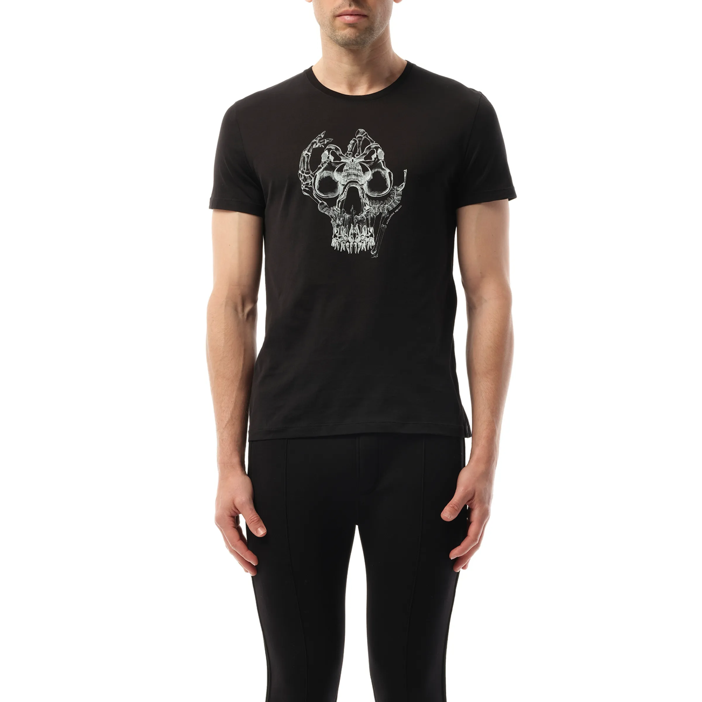 Skull Bones T-Shirt in Black sold by MARAIS