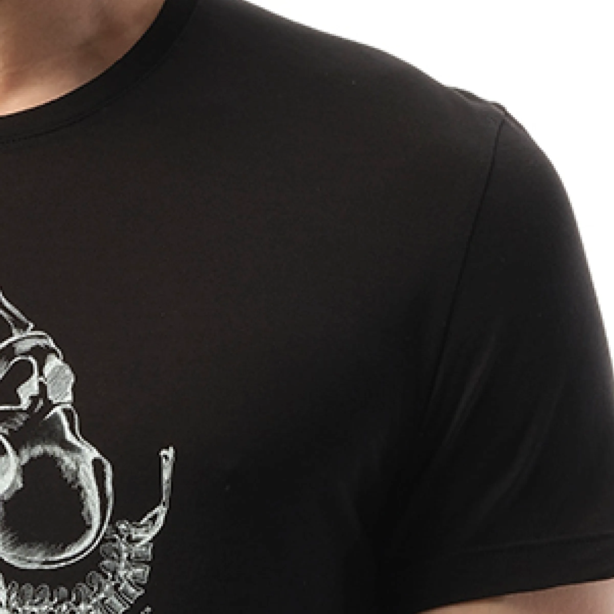 Skull Bones T-Shirt in Black sold by MARAIS product image thumbnail 2