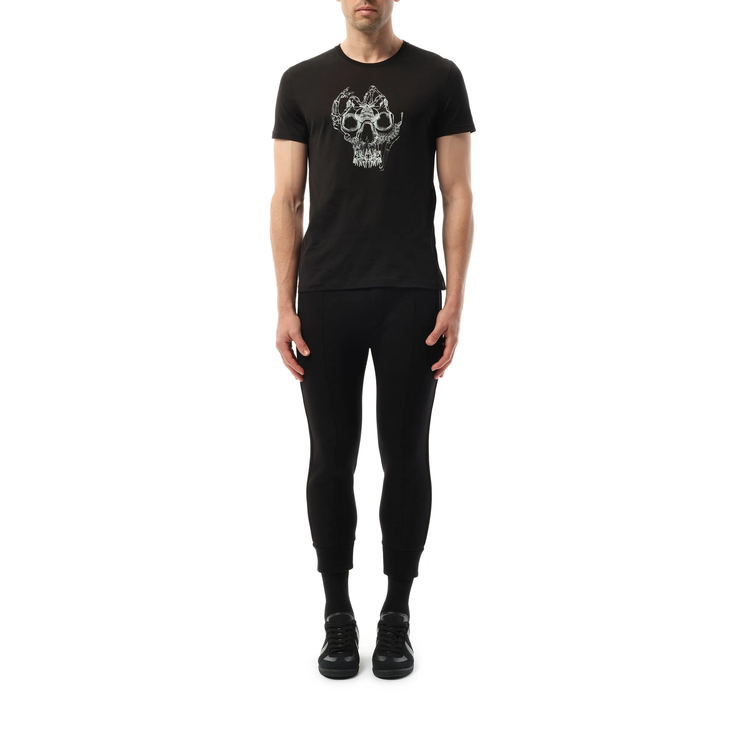 Skull Bones T-Shirt in Black sold by MARAIS product image thumbnail 4