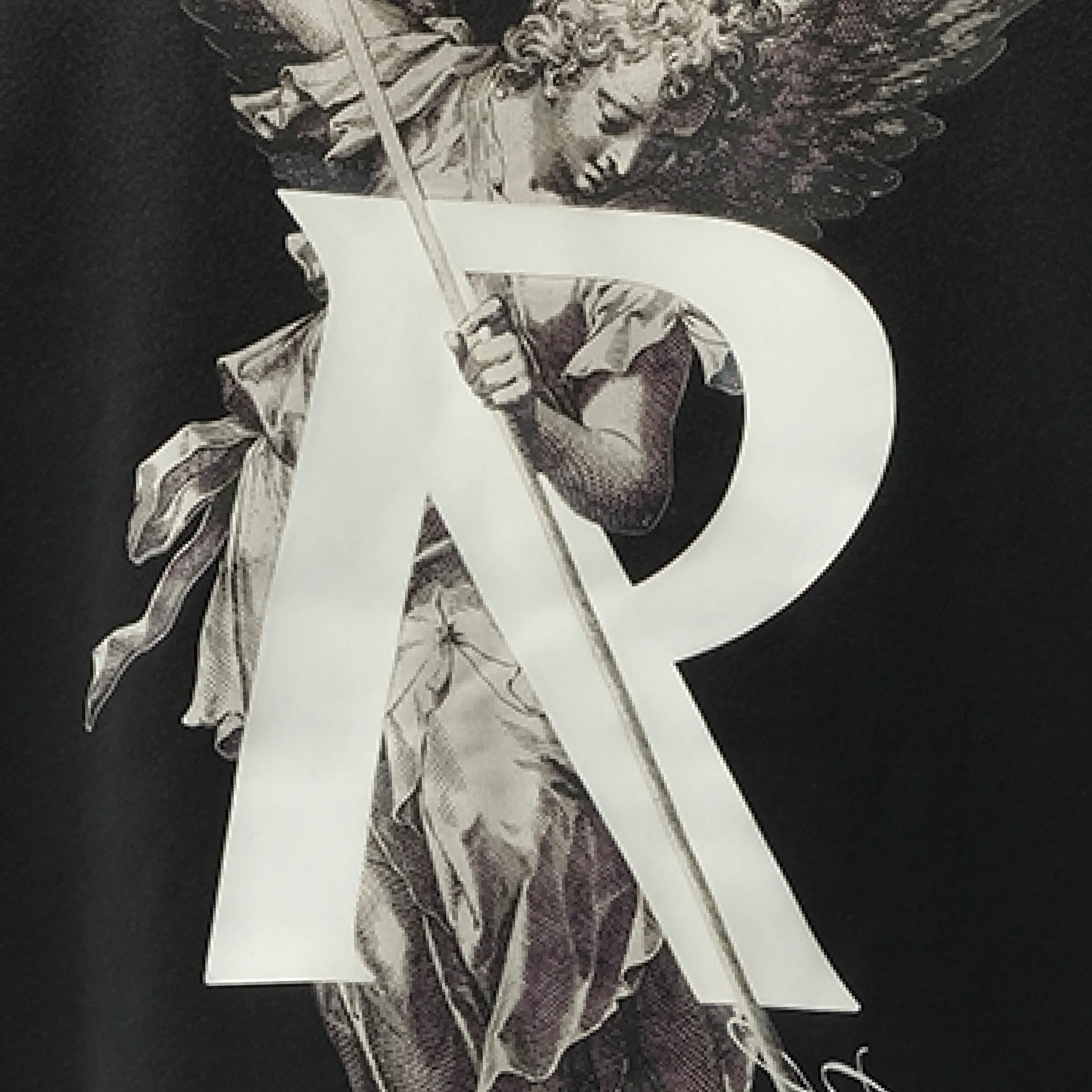 Archangel Hoodie in Stained Black sold by MARAIS product image thumbnail 3